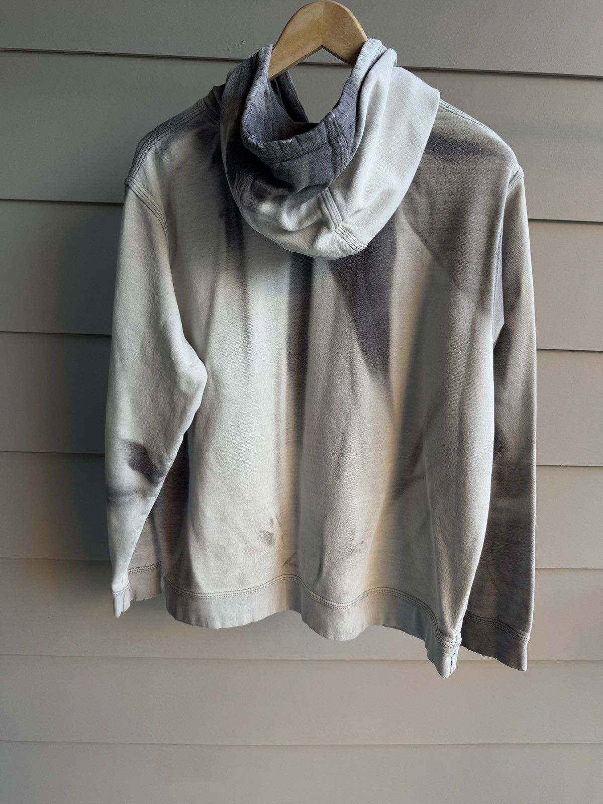 Vintage Thrashed Sun Faded Nike Hoodie Distressed Band Erd grunge Size US XL / EU 56 / 4 - 12 Thumbnail