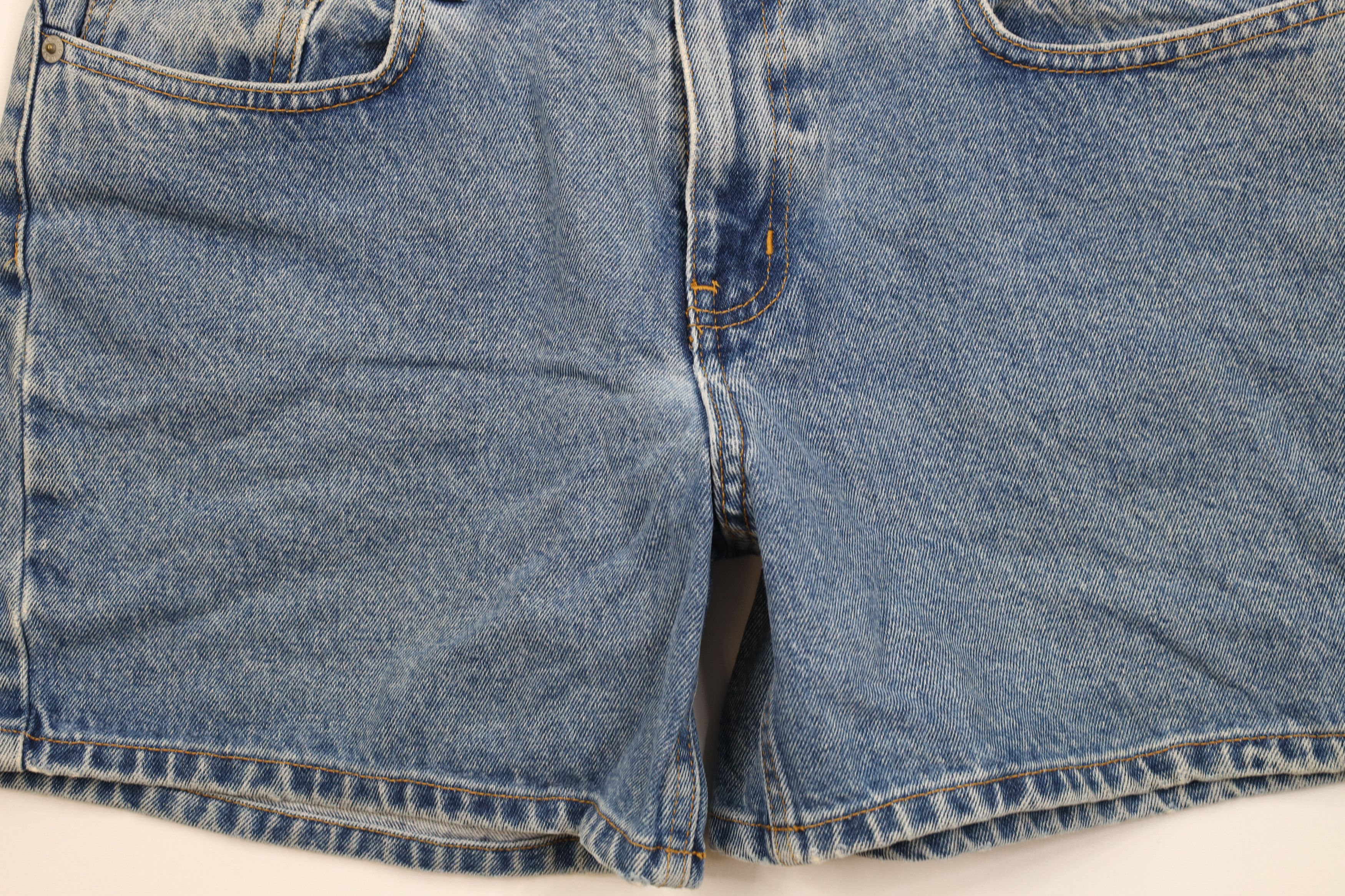 Ralph Lauren Vintage 90s Ralph Lauren Above Knee Denim Jean Shorts Jorts Size 30" / US 8 / IT 44 - 3 Thumbnail