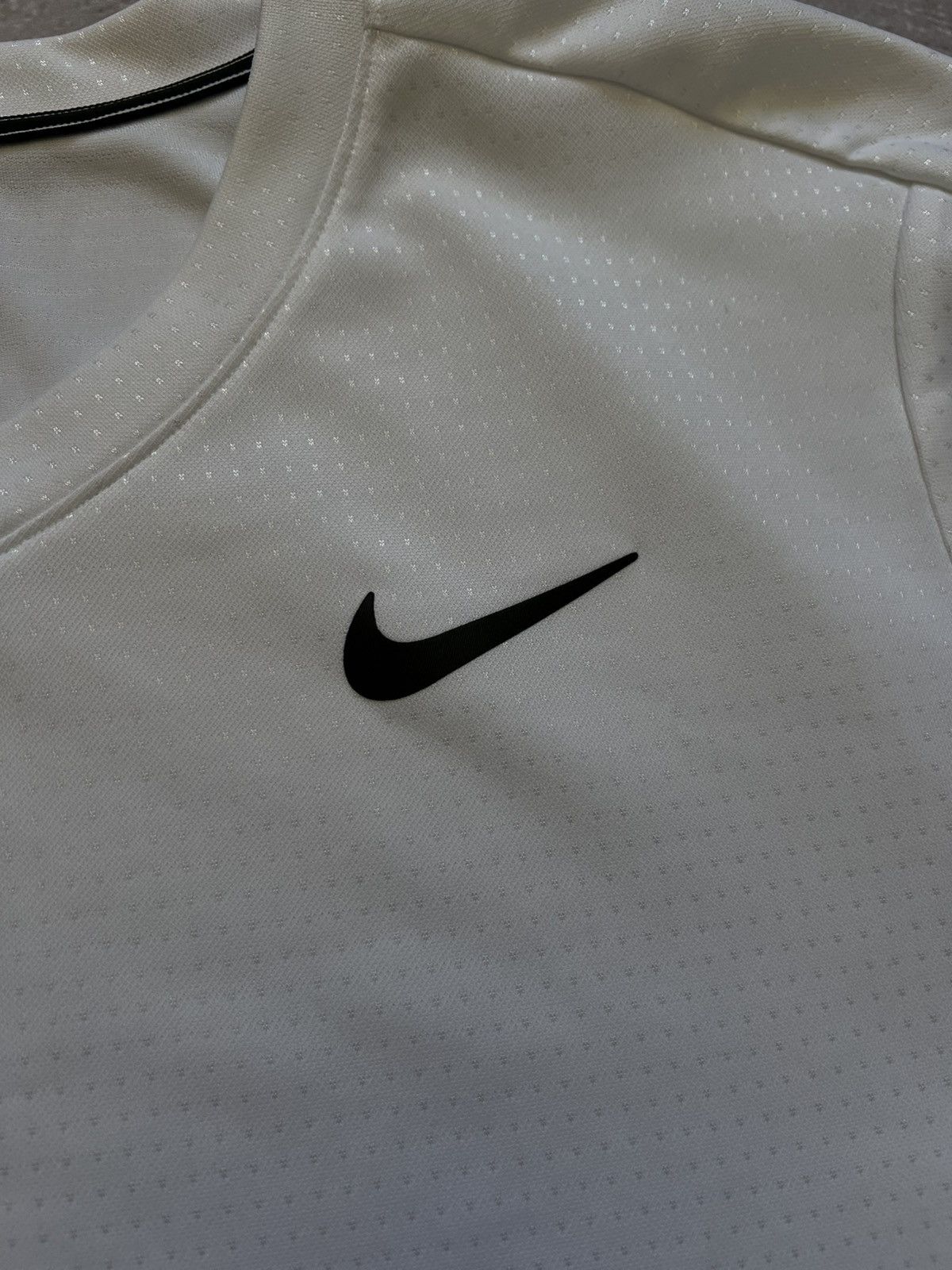 Nike Nike Rafa Nadal Wimbledon ADV White Tennis Shirt Men’s M Size US L / EU 52-54 / 3 - 4 Thumbnail
