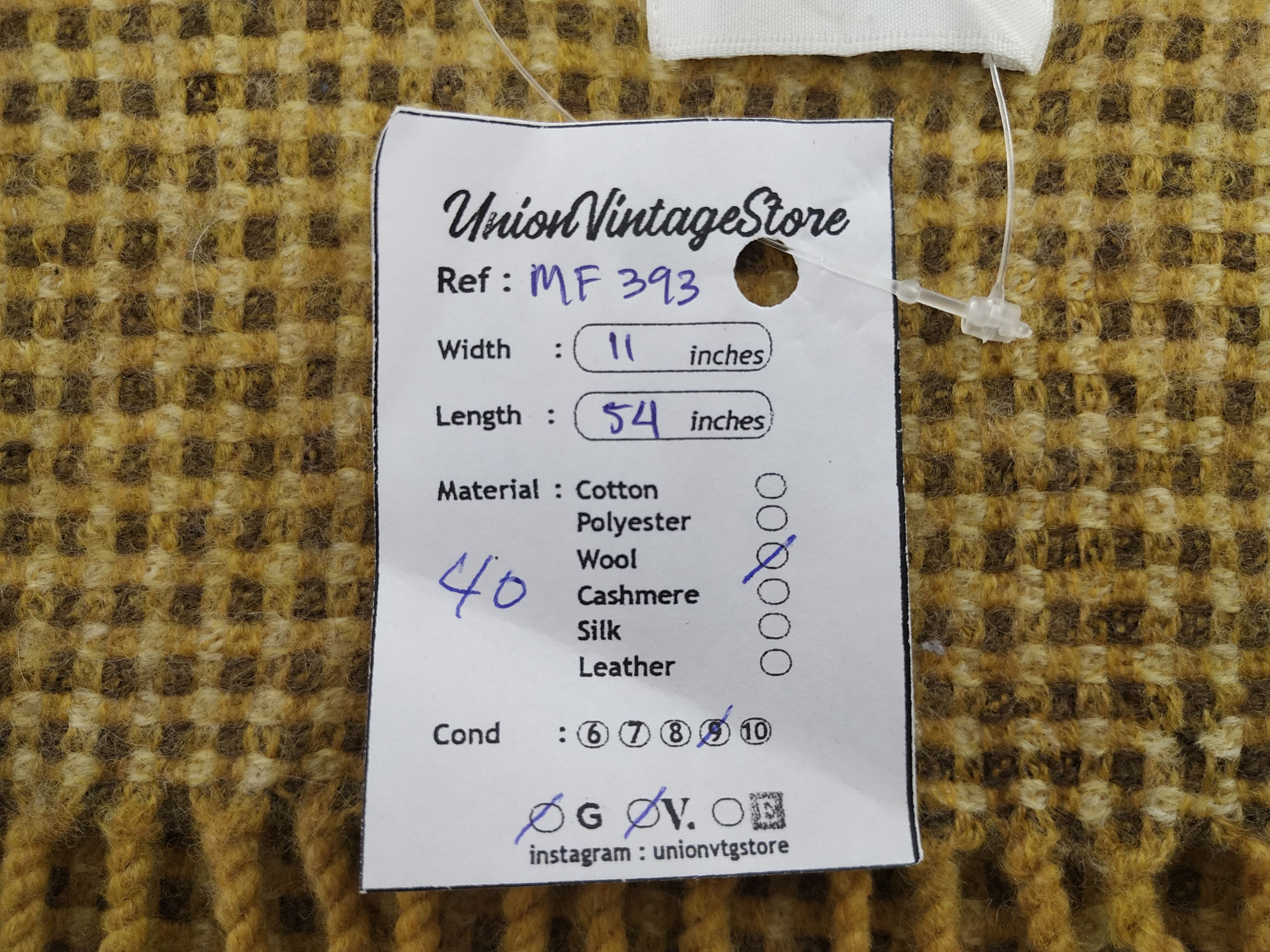 Takeo Kikuchi Vintage Takeo Kikuchi Scarf/Muffler/Neckwear MF393 Size ONE SIZE - 6 Thumbnail