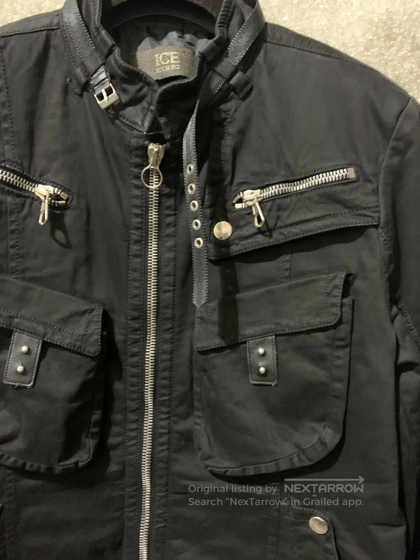 Iceberg Iceberg Men's Casual Cotton Jacket. Size US M / EU 48-50 / 2 - 3 Thumbnail