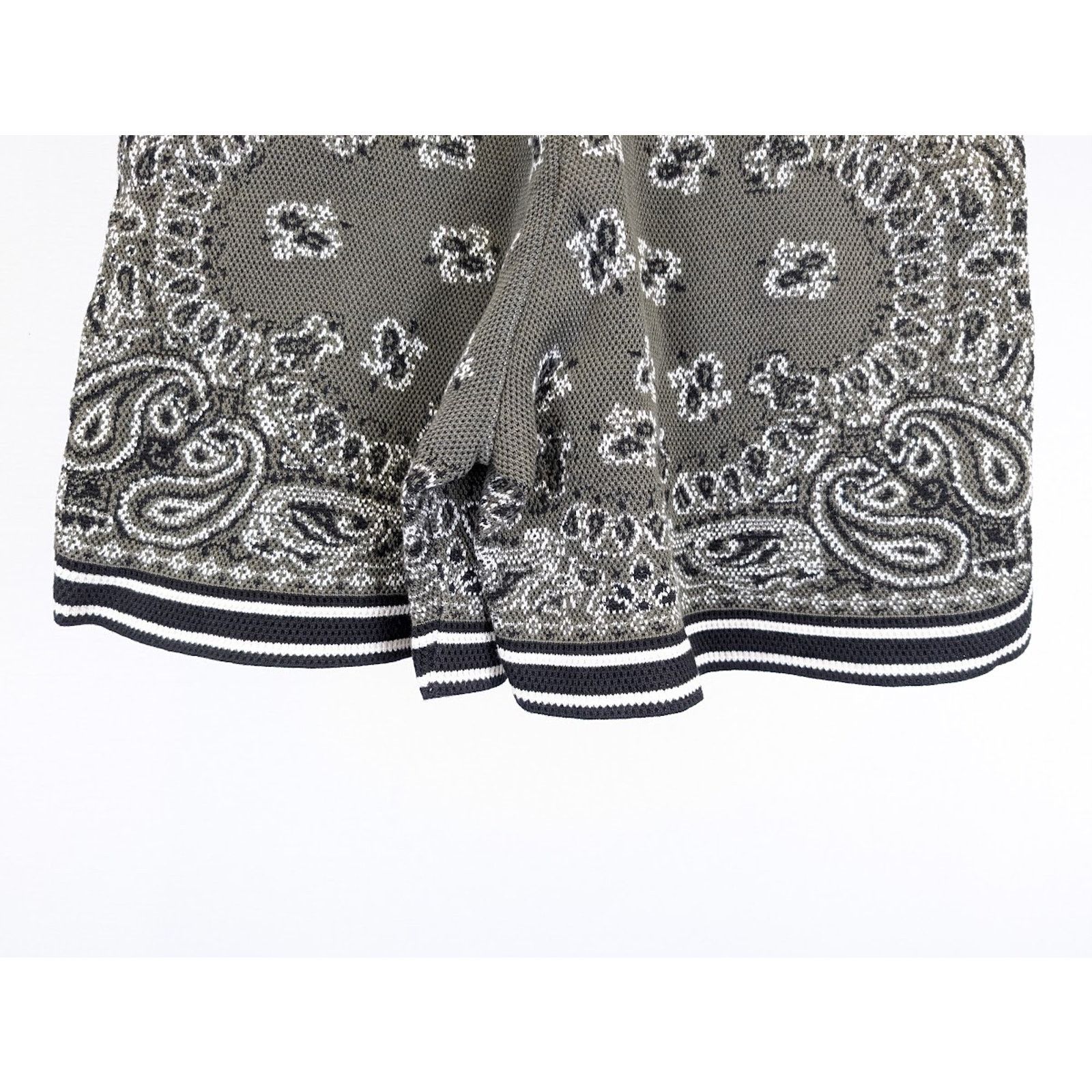 Amiri o1rshd1 Bandana Shorts in Green Size US 32 / EU 48 - 12 Thumbnail