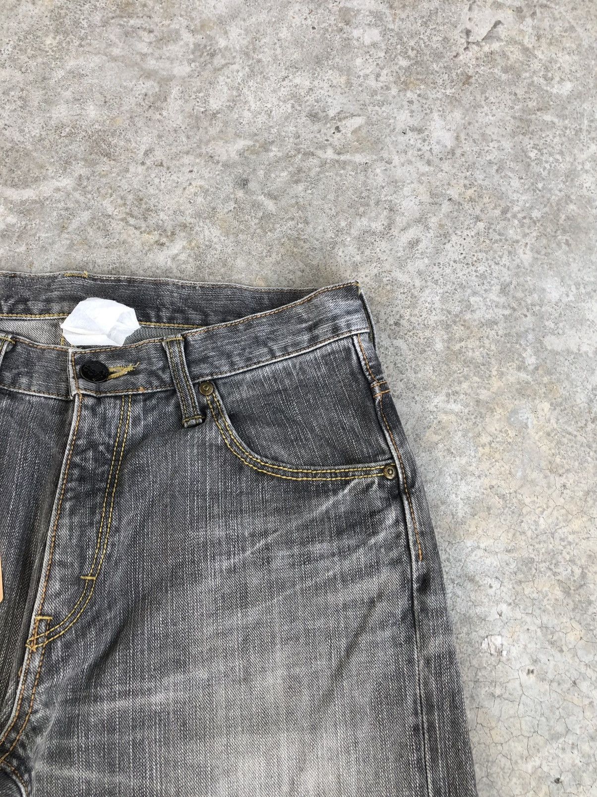 Kapital Japanese Lee Distressed Jeans Mudwash Size US 31 - 17 Thumbnail