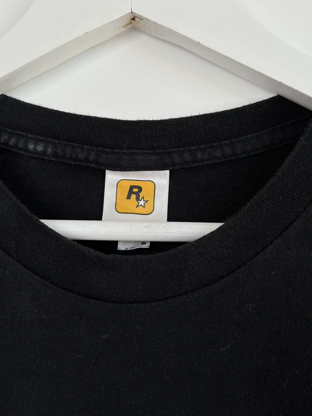 Rockstar Games Rockstar GTA VI Black Logotype Tee Size US M / EU 48-50 / 2 - 3 Thumbnail