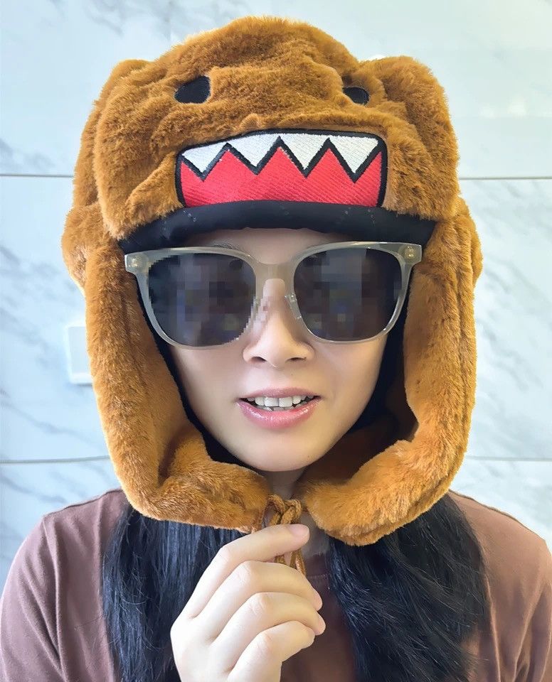 Other Domo Kun Plush Hat Ushanka Cute Winter Hat Size ONE SIZE - 6 Thumbnail