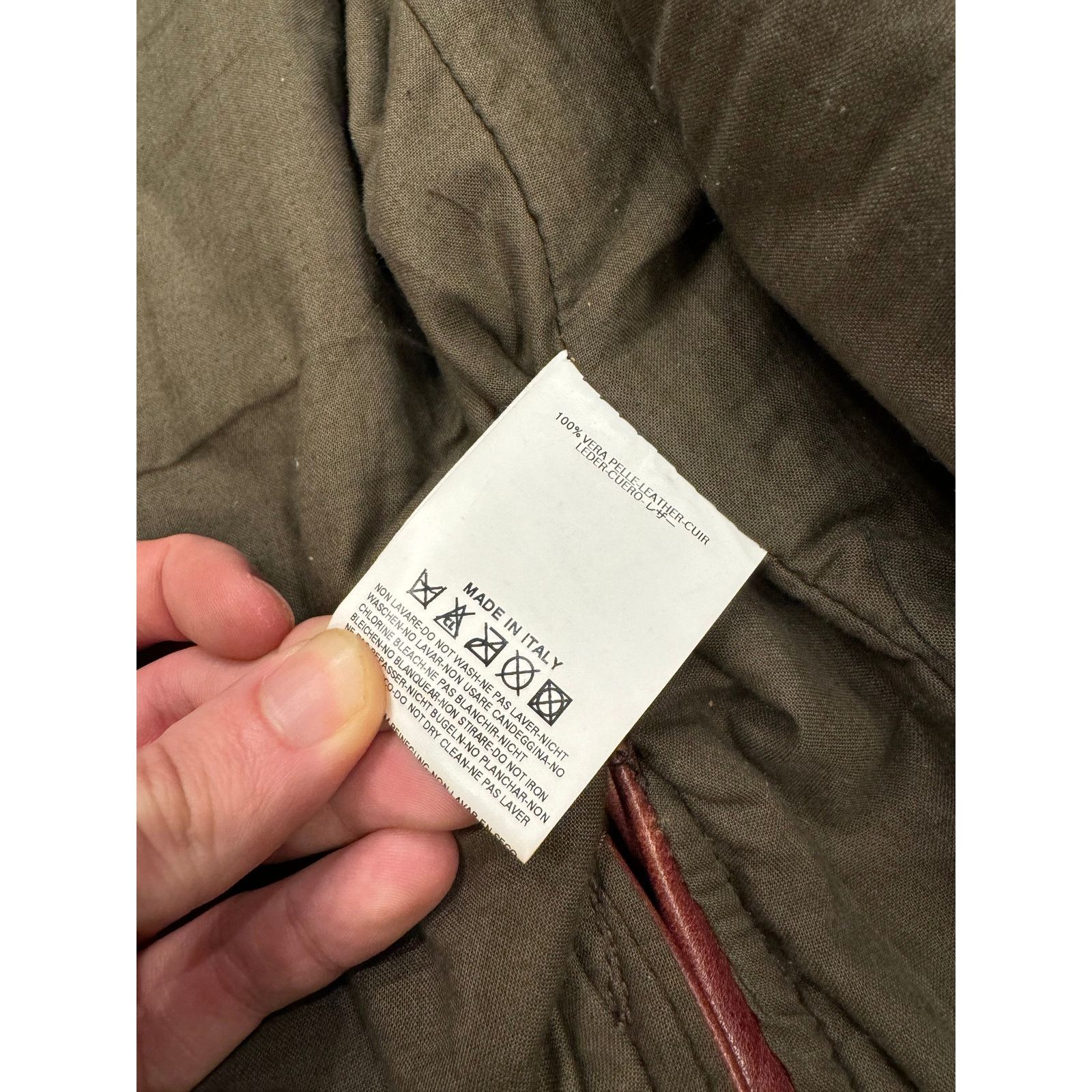 Dsquared2 A/W2004 Dsquared2 runway faded leather jacket Size US L / EU 52-54 / 3 - 10 Thumbnail