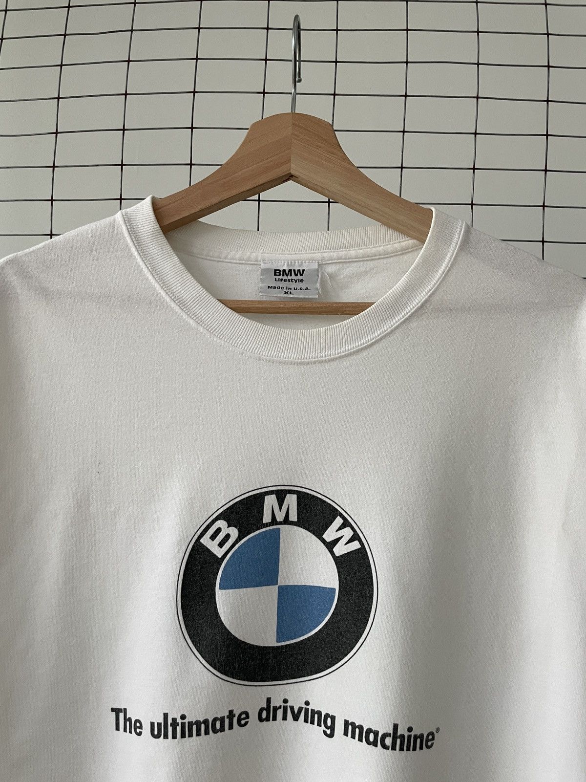 BMW Vintage BMW Logo T-Shirt Size US XL / EU 56 / 4 - 6 Thumbnail