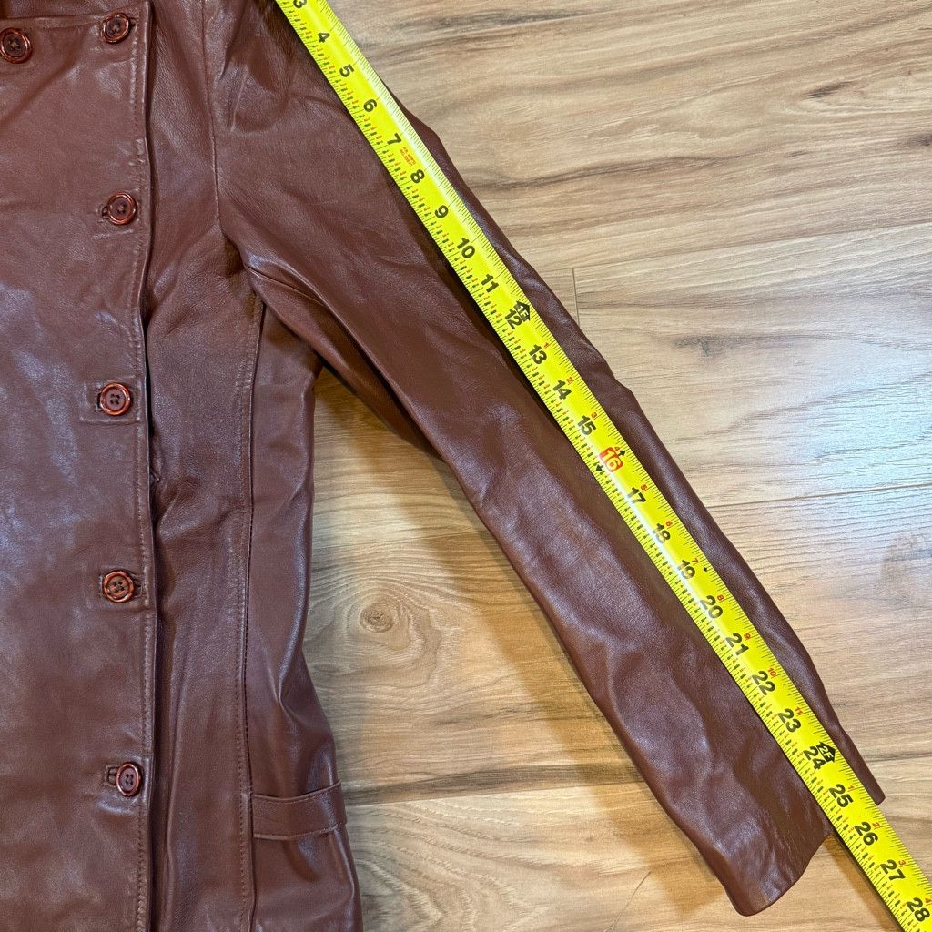 Branded Leather Women’s Leathercult Custom Brown Leather Jacket Size S Size XL / US 12-14 / IT 48-50 - 7 Thumbnail