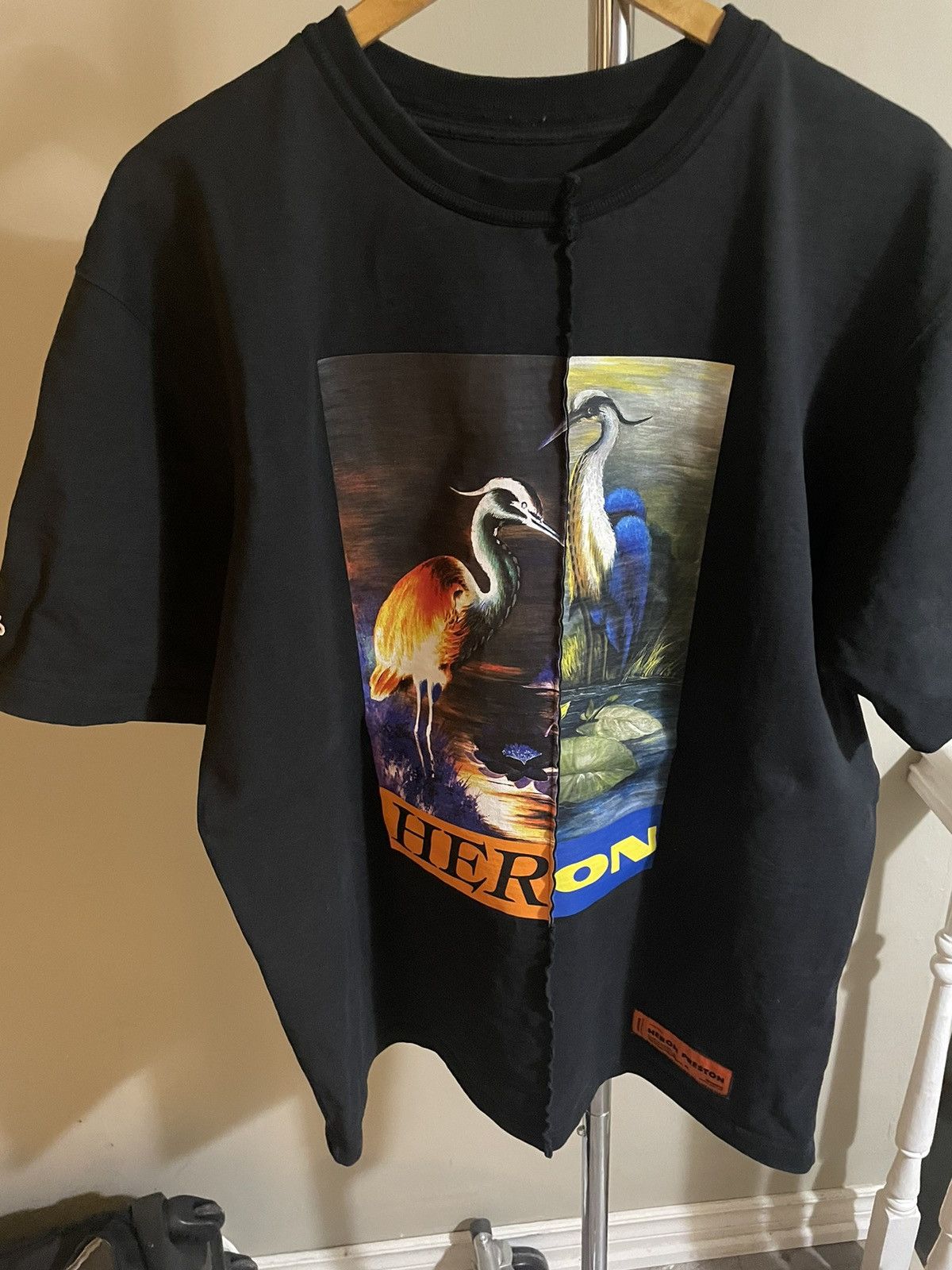 Heron Preston Heron Preston Graphic Tee Size US S / EU 44-46 / 1 - 1 Thumbnail