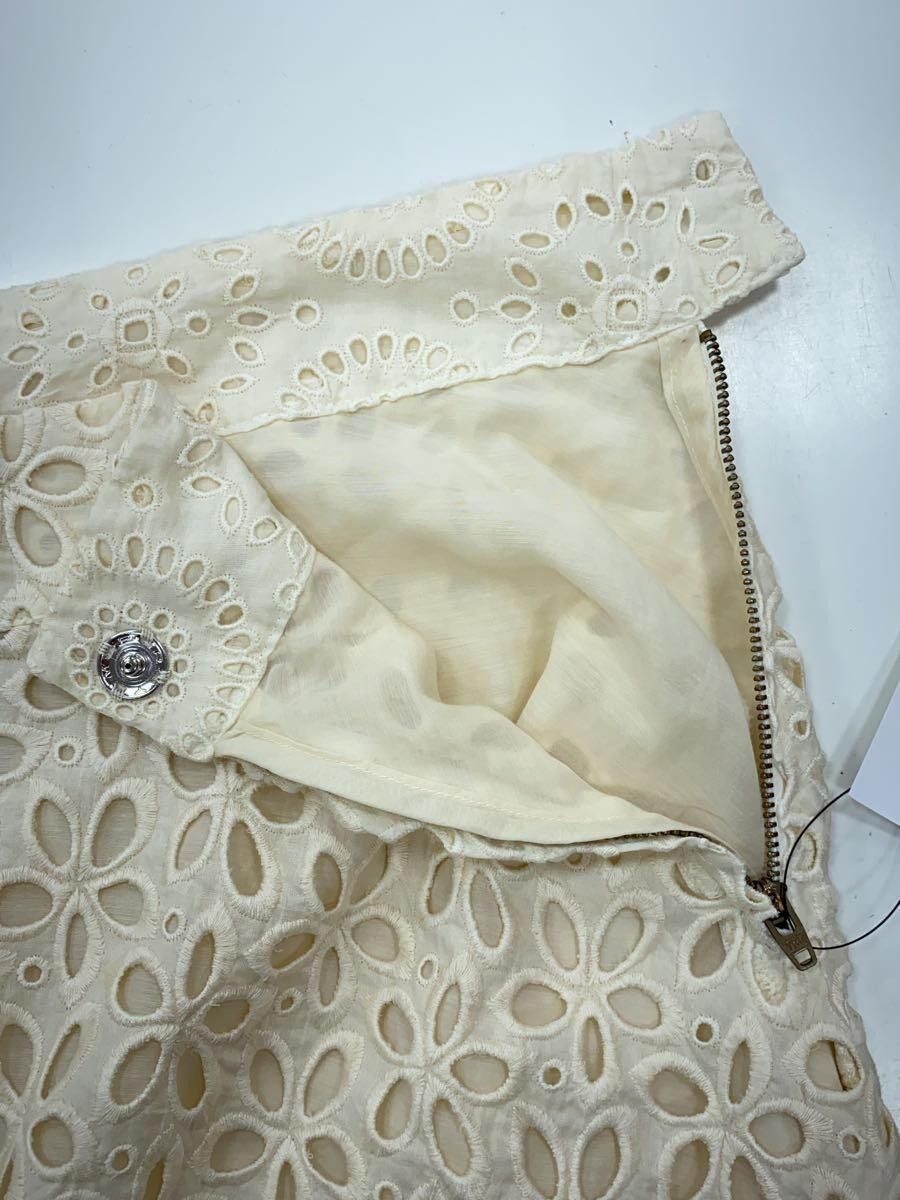Yohji Yamamoto Perforated Flower Skirt Size 30" / US 8 / IT 44 - 3 Thumbnail