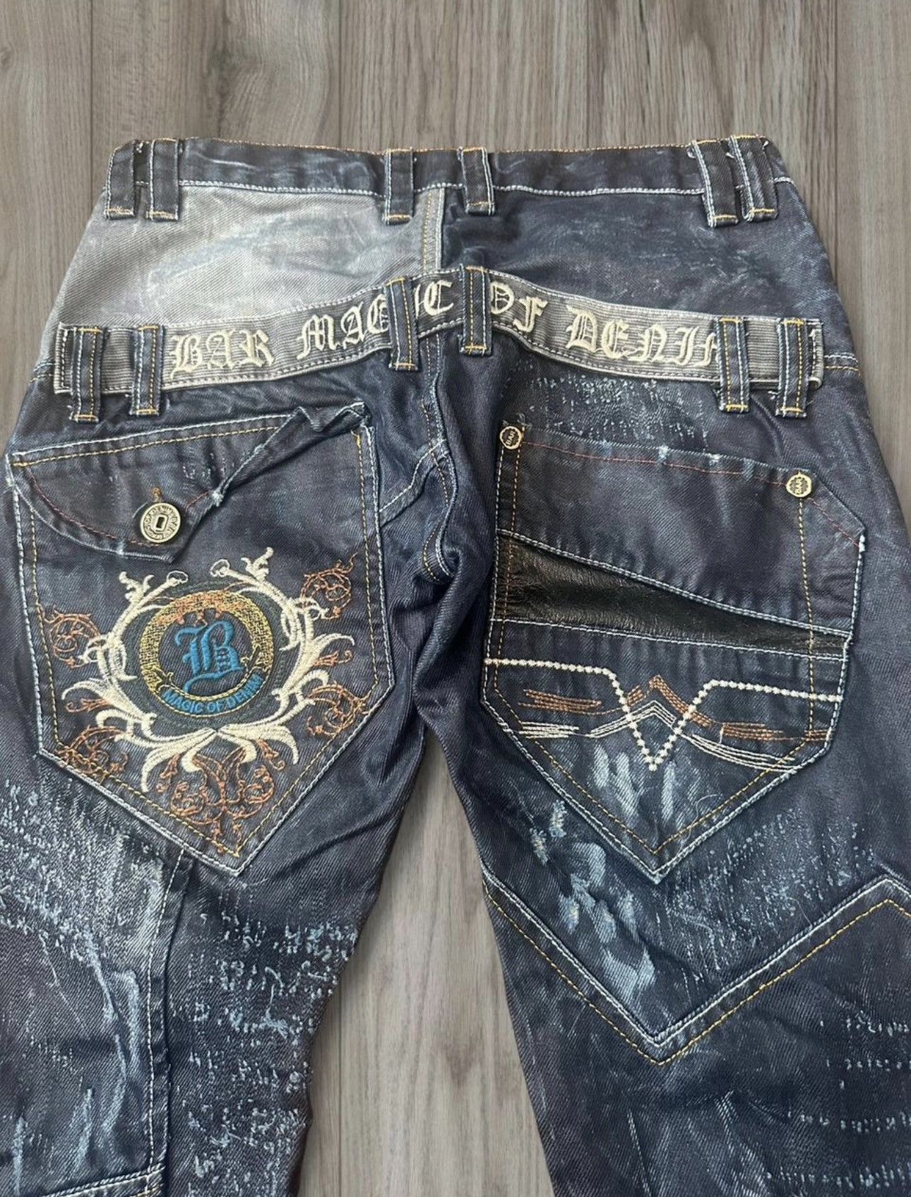 Other BAR MAGIC OF DENIM LIMITED EDITION DISTRESSED EMBROIDERED Size US 30 / EU 46 - 5 Thumbnail