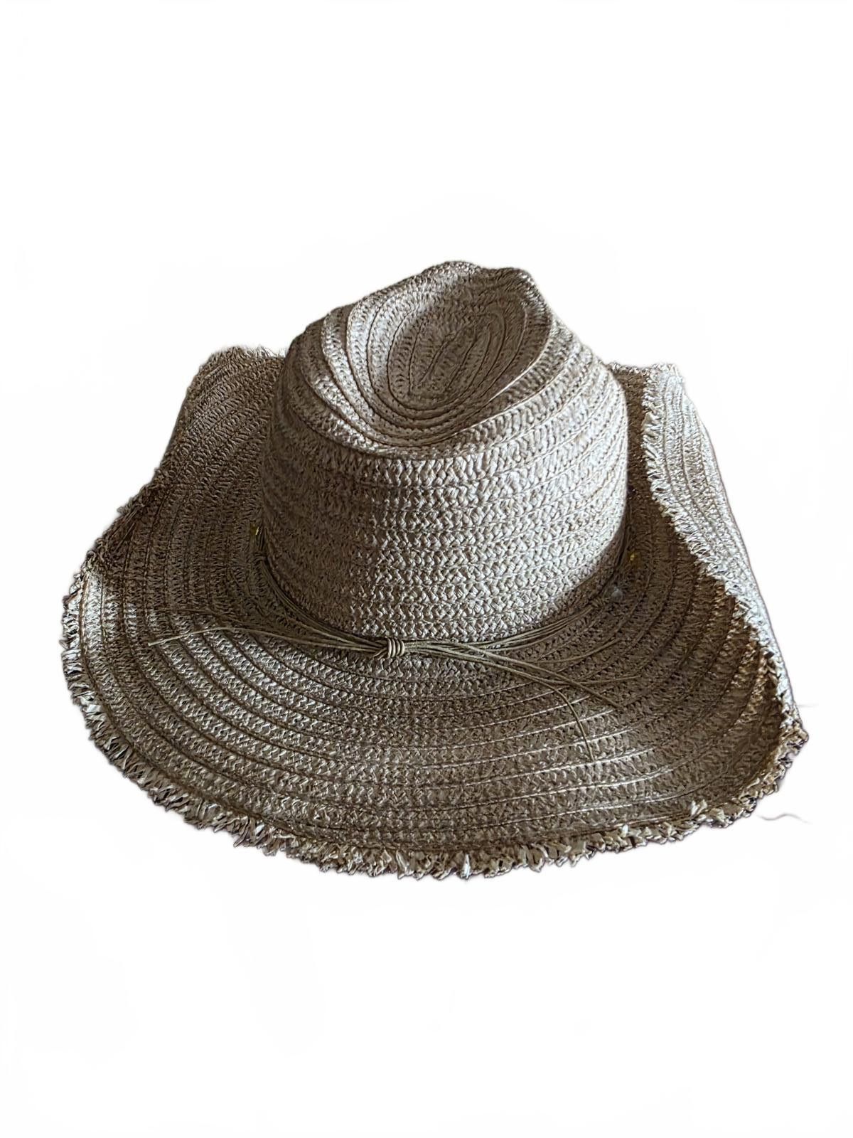 Other Dream Out Loud Selena Gomez Straw Hat Boho Crochet Fringe Size ONE SIZE - 11 Thumbnail