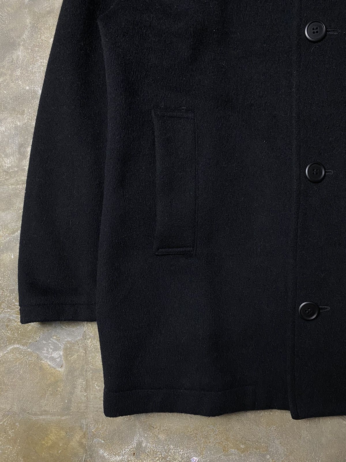 Yohji Yamamoto AW2005 Wool Hooded Coat Jacket Size S / US 4 / IT 40 - 5 Thumbnail