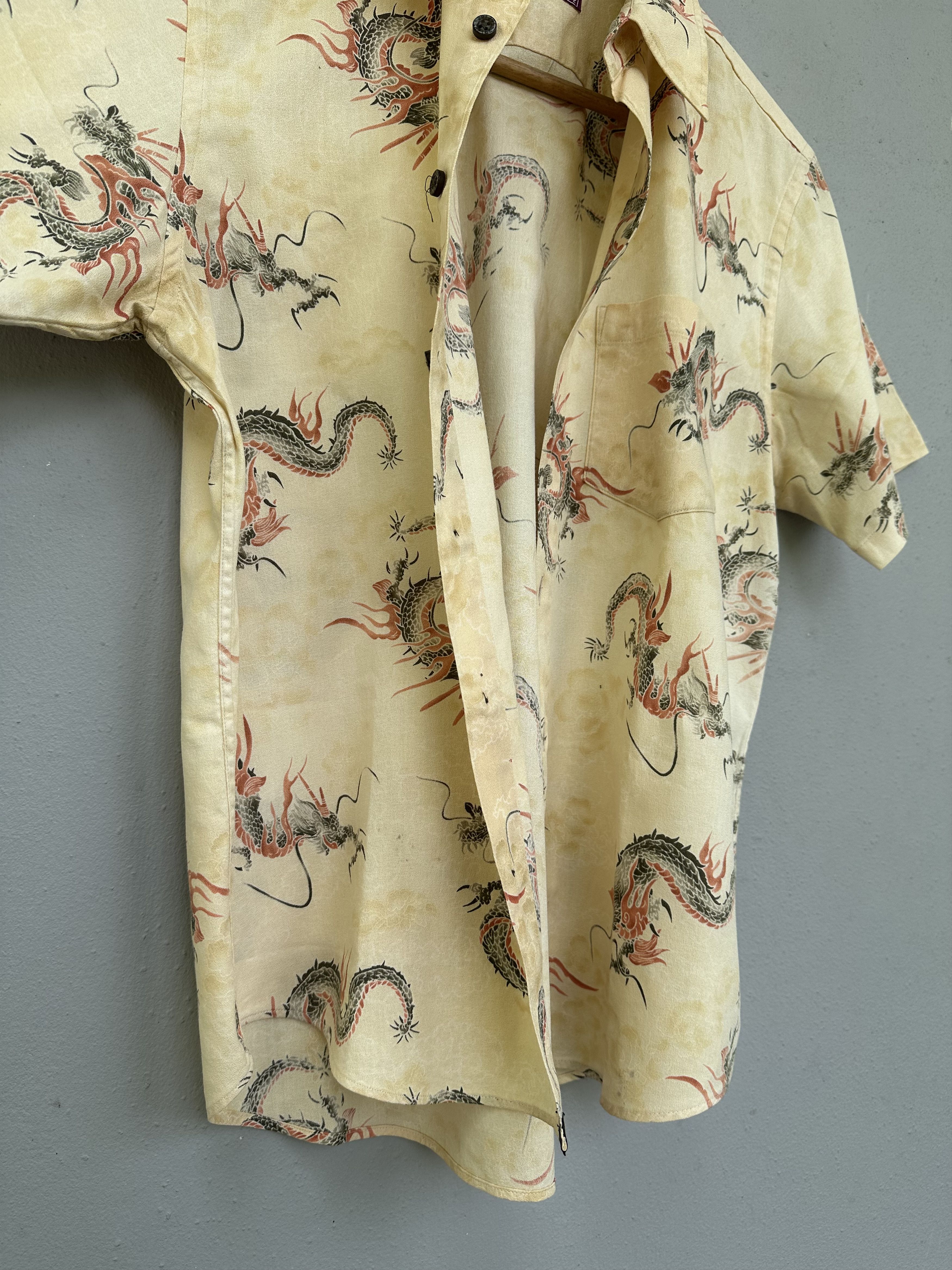 Beauty Beast Rare!! Dragon Plaid Shadow 291295 Specially Selected Printed Size US M / EU 48-50 / 2 - 13 Thumbnail