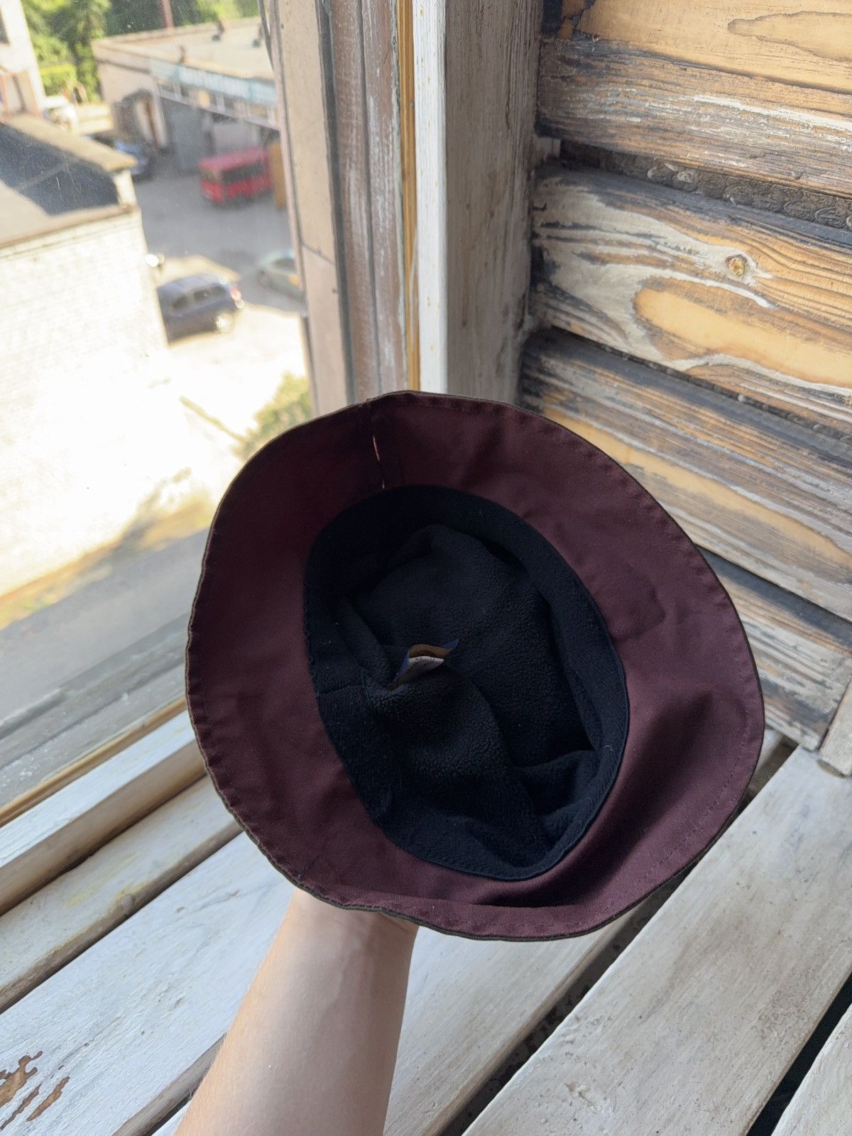 Other Vintage Olney Bucket Hat – Reversible Fleece-Lined UK Made Size ONE SIZE - 8 Thumbnail