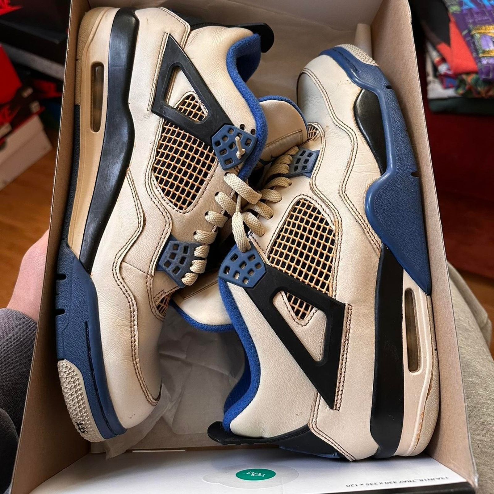 Jordan Brand × Nike Jordan 4 Motorsport (Coffee Dipped) Size US 10.5 / EU 43-44 - 7 Thumbnail