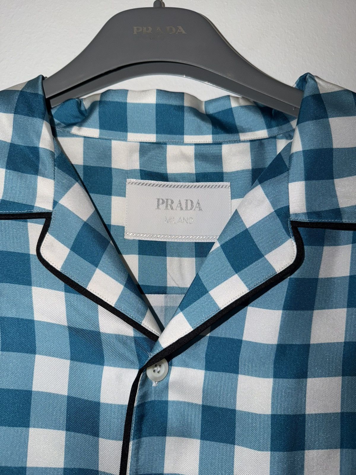 Prada Prada silk shirt Size US XL / EU 56 / 4 - 4 Thumbnail