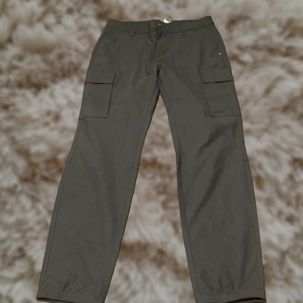 VINTAGE Vuori Pants Men’s Regular 32x30 Black Jogger Pockets Stretch Comfort (Note: If not vintage exclude VINTAGE)
