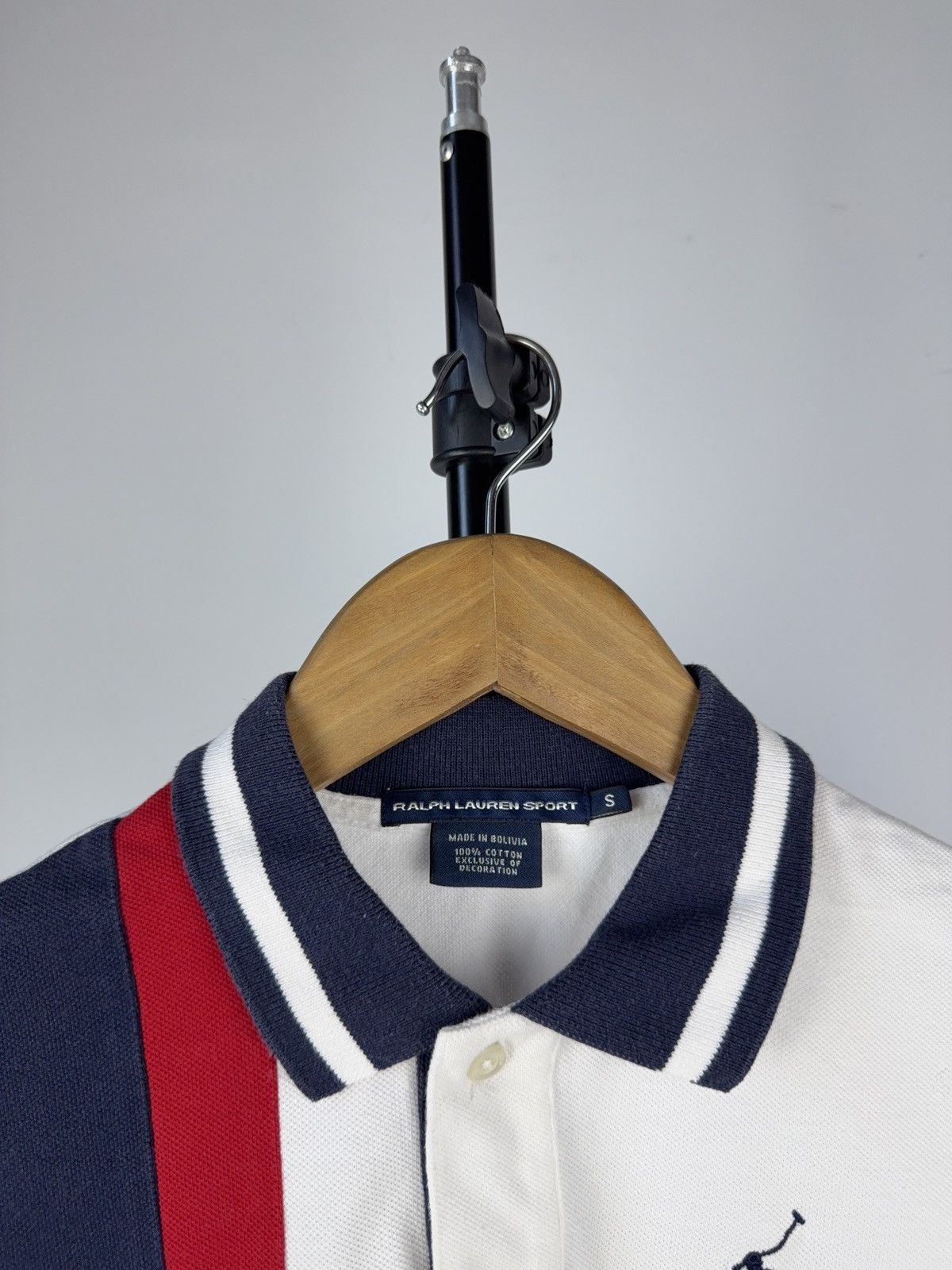 Polo Ralph Lauren Vintage 90s Polo Ralph Lauren Big Pony 3 USA Retro Polos Size S / US 4 / IT 40 - 3 Thumbnail