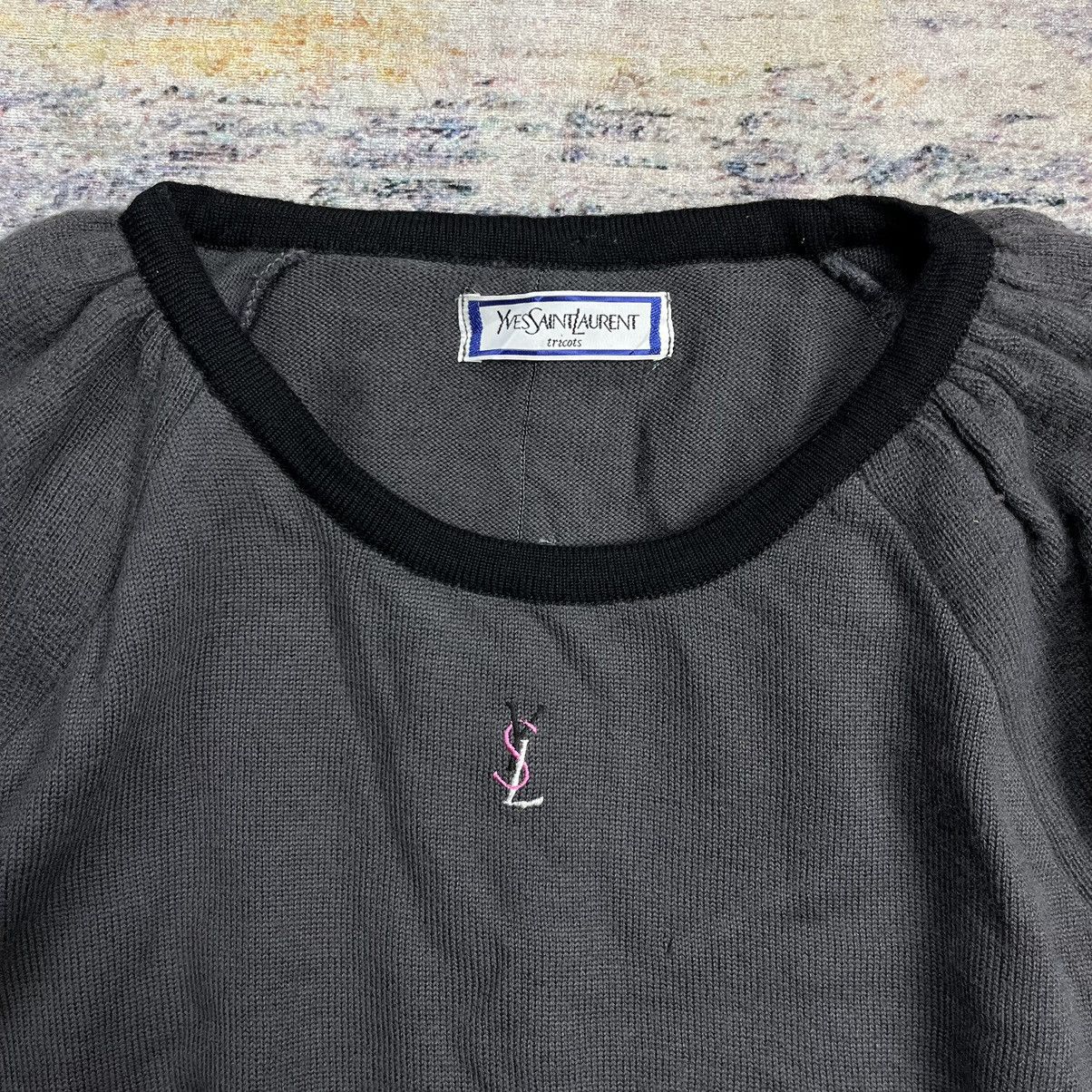 Yves Saint Laurent Vintage 90s Yves saint laurent tricots knit sweater Size M / US 6-8 / IT 42-44 - 7 Thumbnail