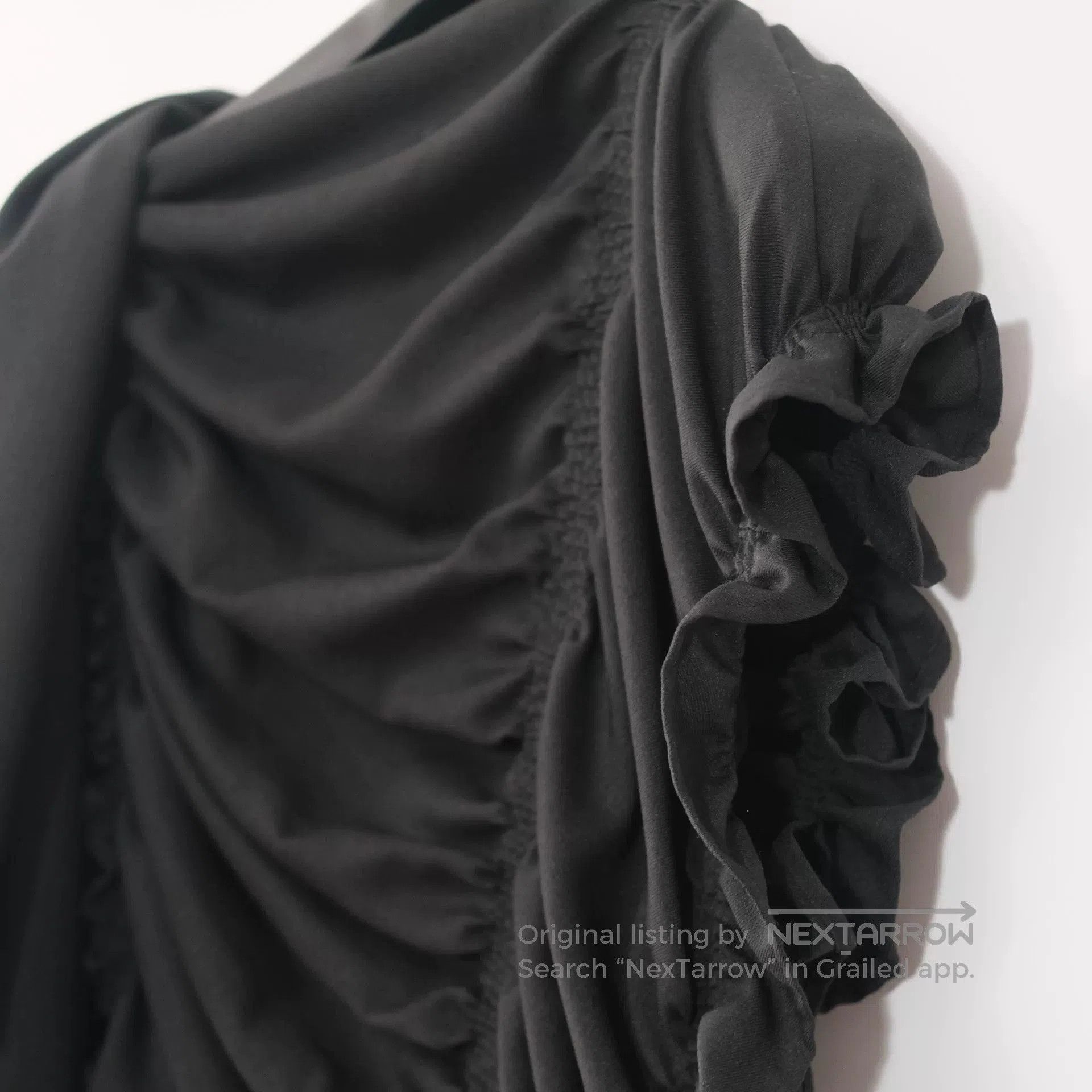 Yohji Yamamoto Stunning Yohji Yamamoto Black Dress. Size M / US 6-8 / IT 42-44 - 5 Thumbnail