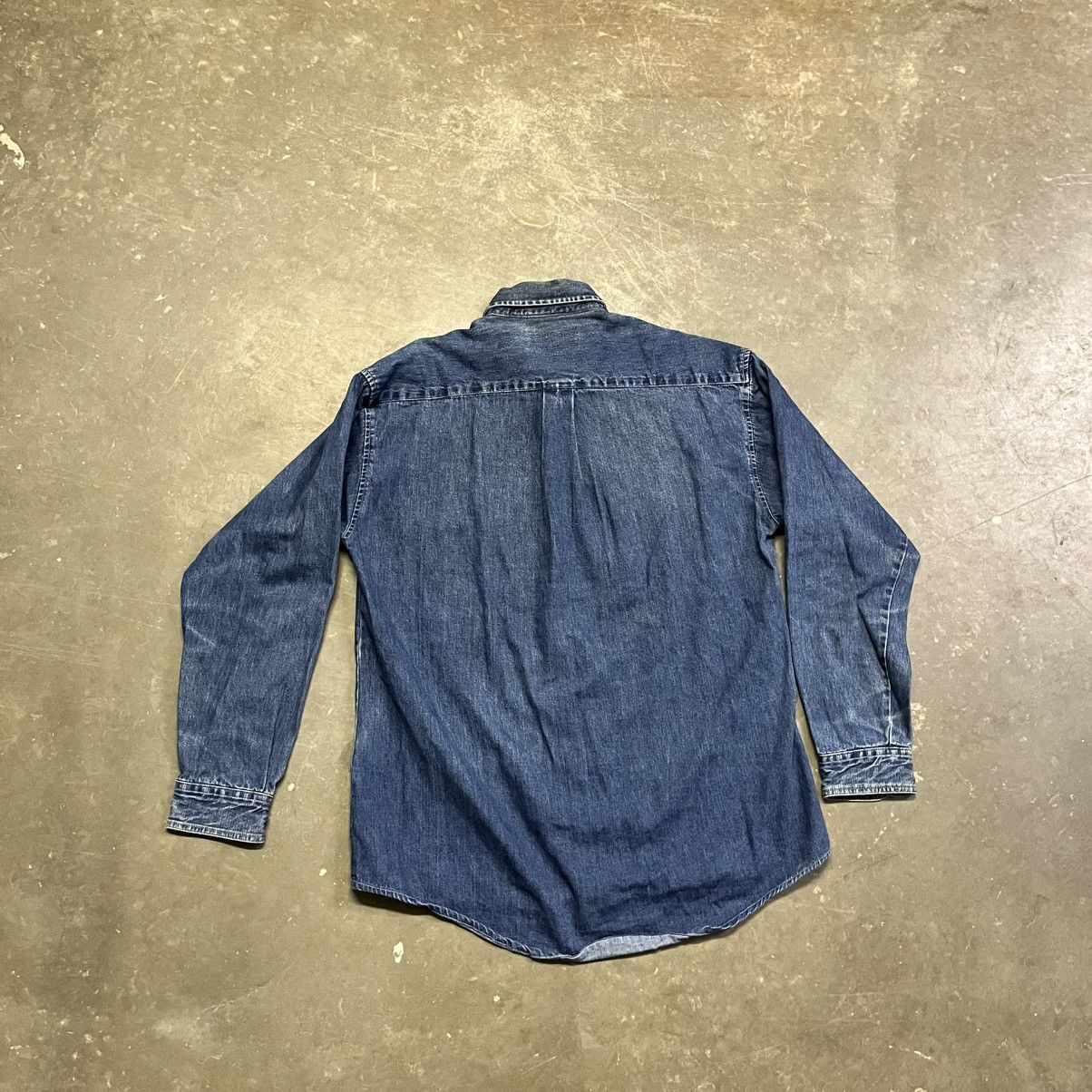 Vintage Lightweight Denim Chore Jacket Size US M / EU 48-50 / 2 - 2 Thumbnail