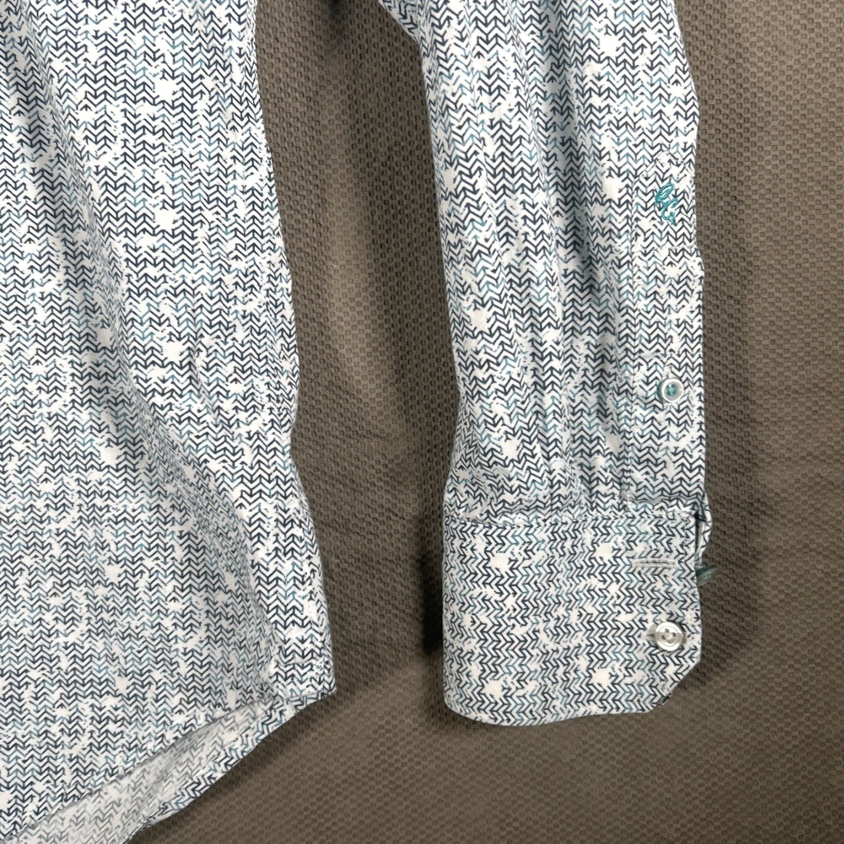 Robert Graham Robert Graham Shirt Mens M Blue Classic Fit Long Sleeve Button-Up Size US M / EU 48-50 / 2 - 6 Thumbnail