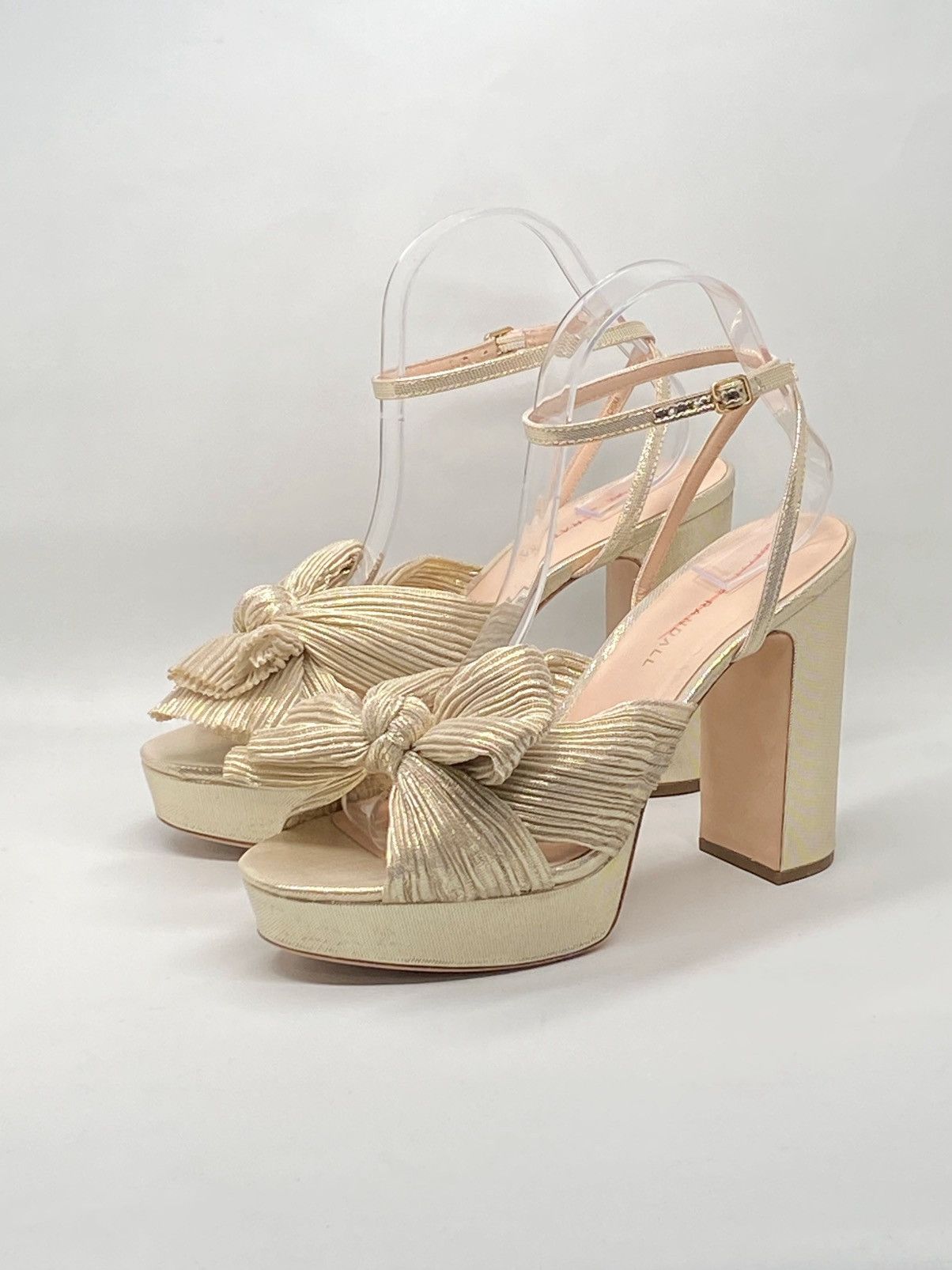 Loeffler Randall Loeffler Randall Natalia Pleated Platform Sandals size 8 Size US 8 / IT 38 - 5 Thumbnail