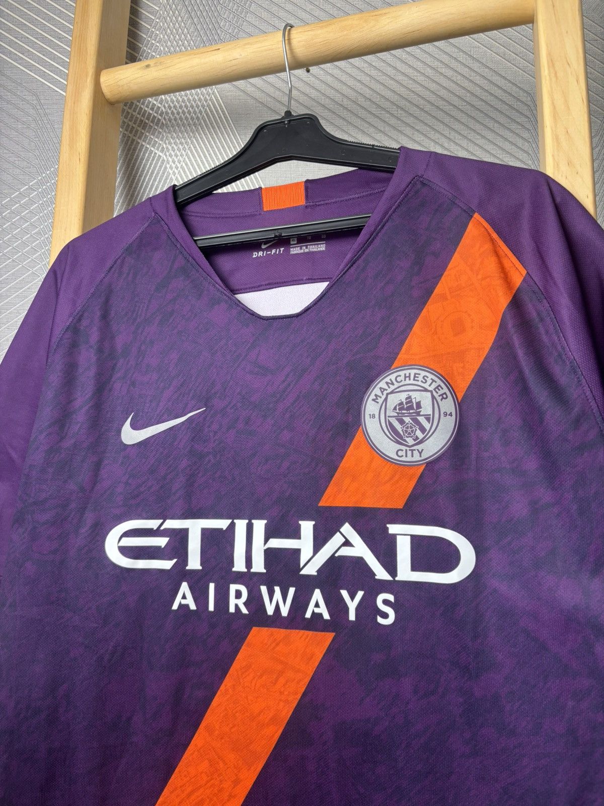 Nike Nike Manchester City 2018 2019 Third Football Soccer Jersey Size US XL / EU 56 / 4 - 2 Thumbnail