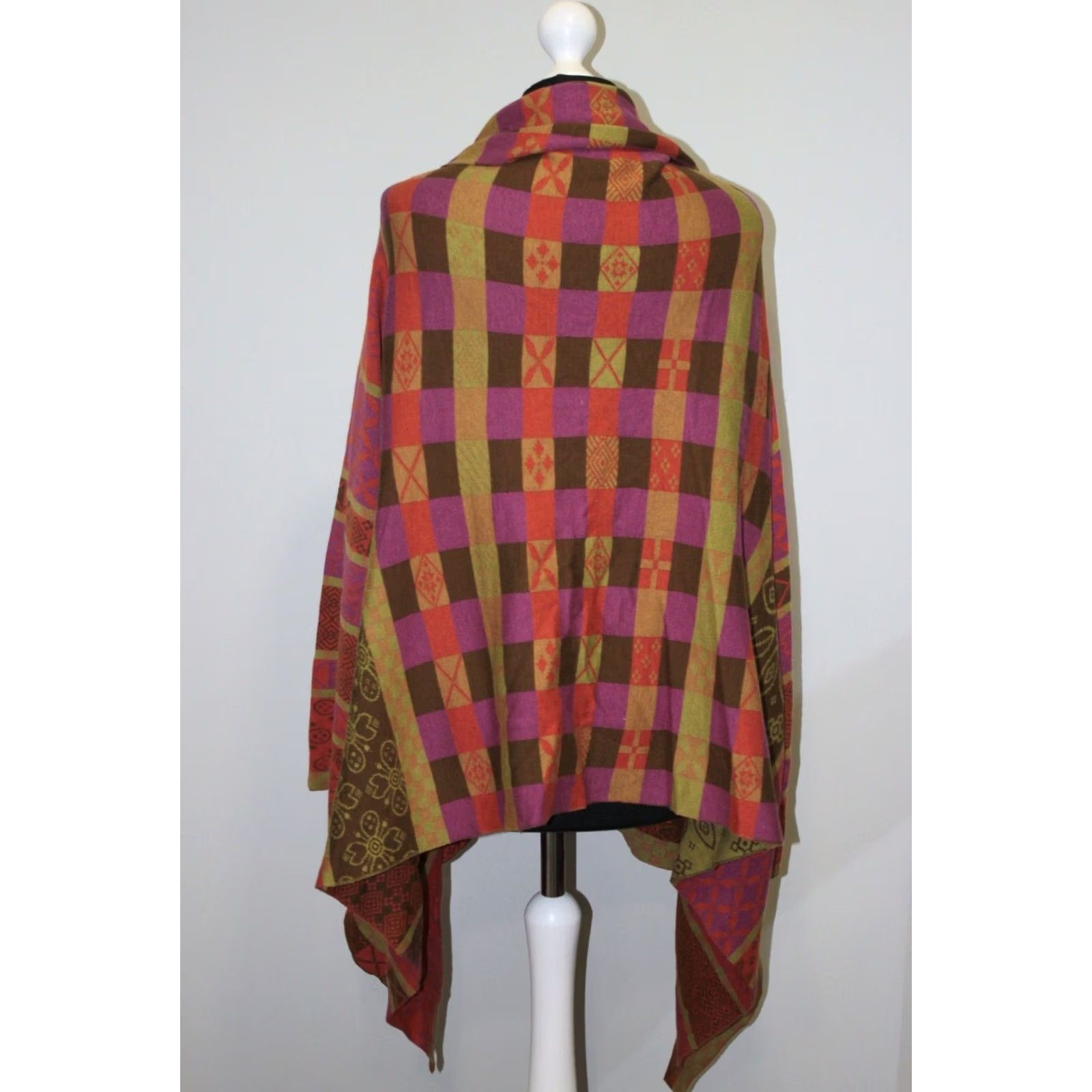 Vintage Gudrun Sjoden Cardigan Jumper Silk Wool Multicoloured L/XL Womens Defects Size L / US 10 / IT 46 - 5 Thumbnail