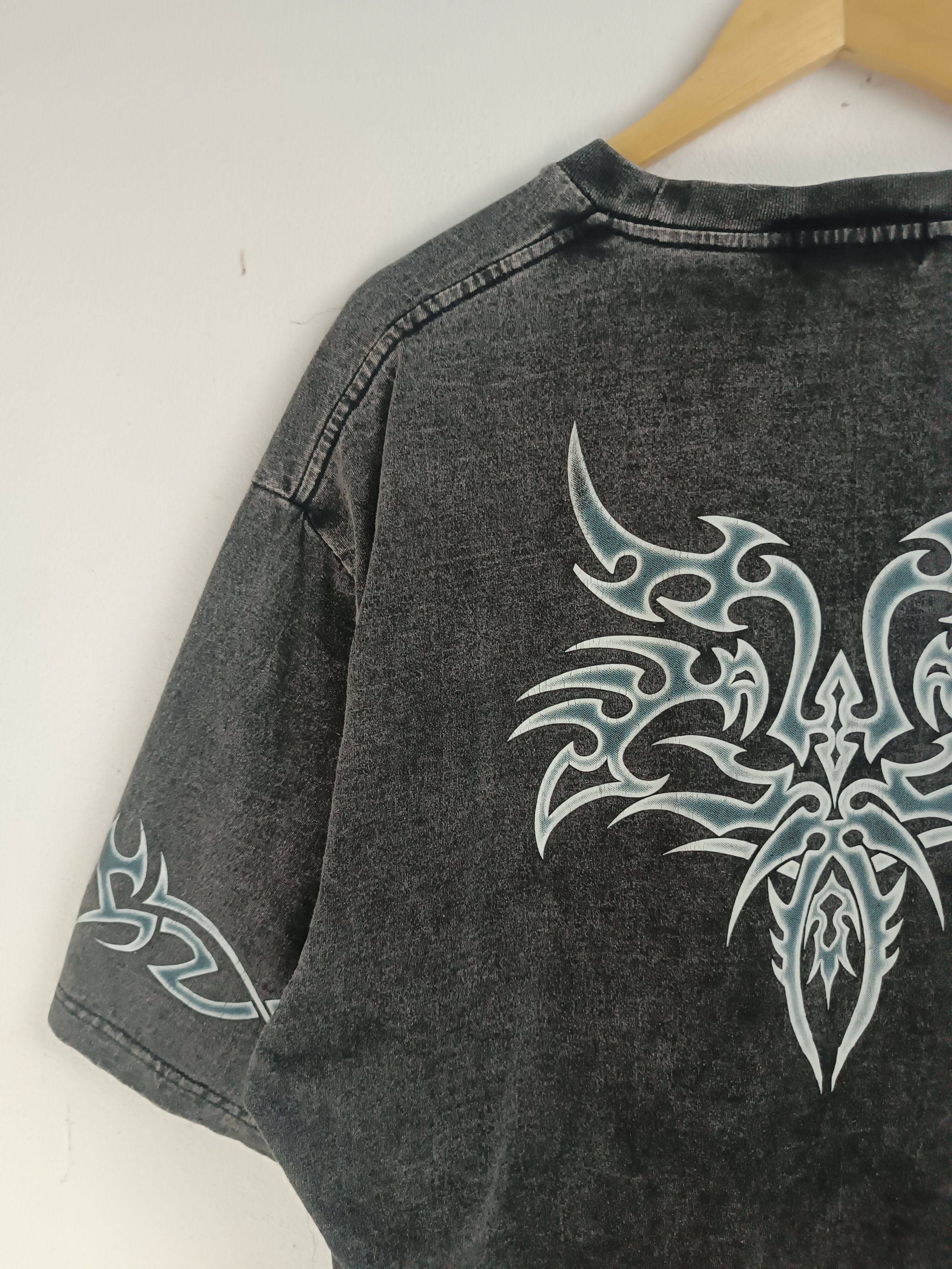 Tribal Streetwear VINTAGE Y2K TRIBAL ACID STYLE LGB SKULL TRIBE IFSIXWASNINE Size US XL / EU 56 / 4 - 12 Thumbnail