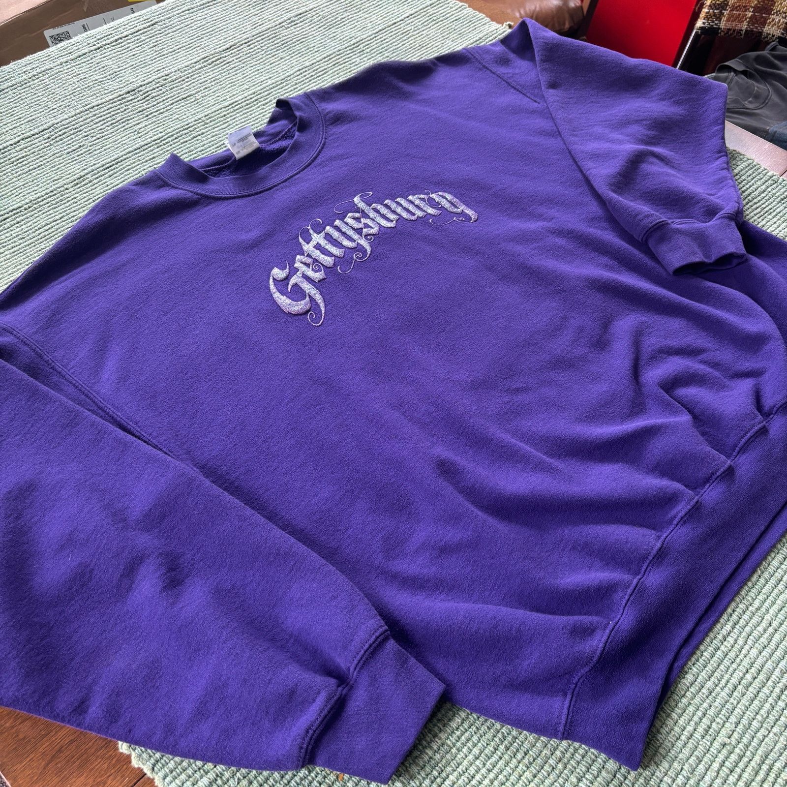 Vintage Vintage Y2K Whimsygoth Gettysburg Sparkly Sweatshirt XL Size US XL / EU 56 / 4 - 8 Thumbnail