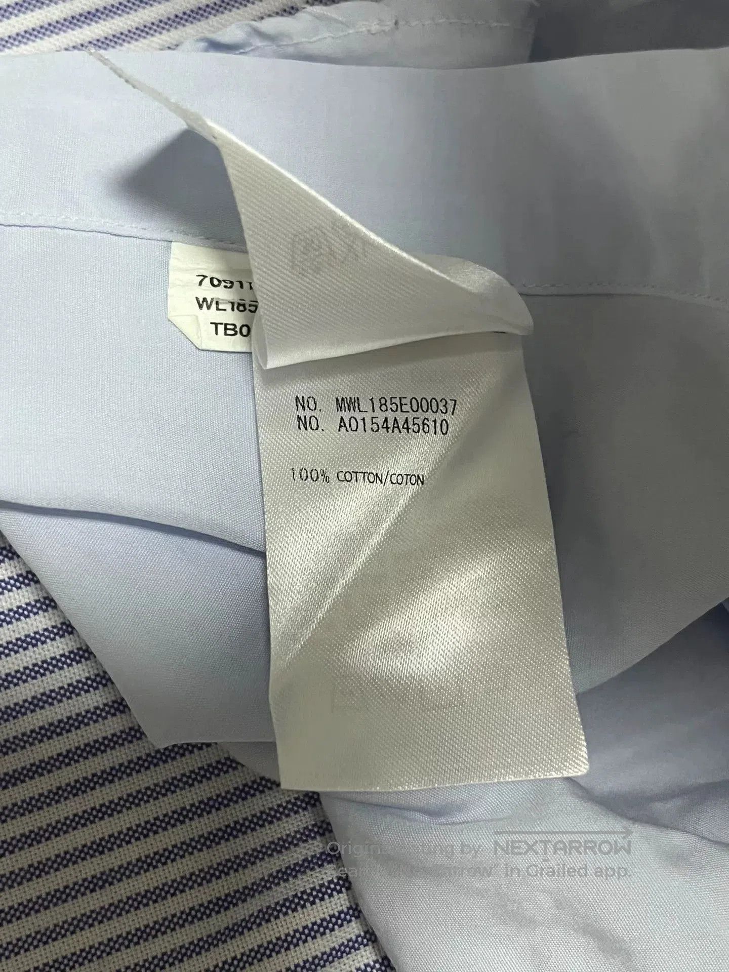 Thom Browne THOM BROWNE Classic Men's Shirt. Size US XL / EU 56 / 4 - 7 Thumbnail