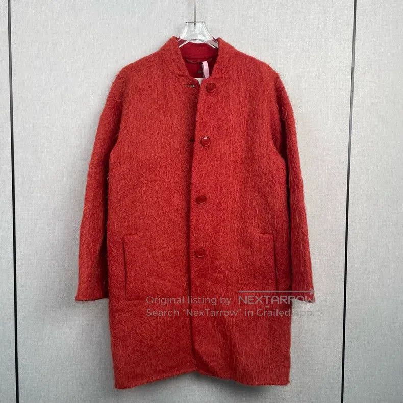 Max Mara Max Mara Red Overcoat Size XS / US 0-2 / IT 36-38 - 1 Thumbnail