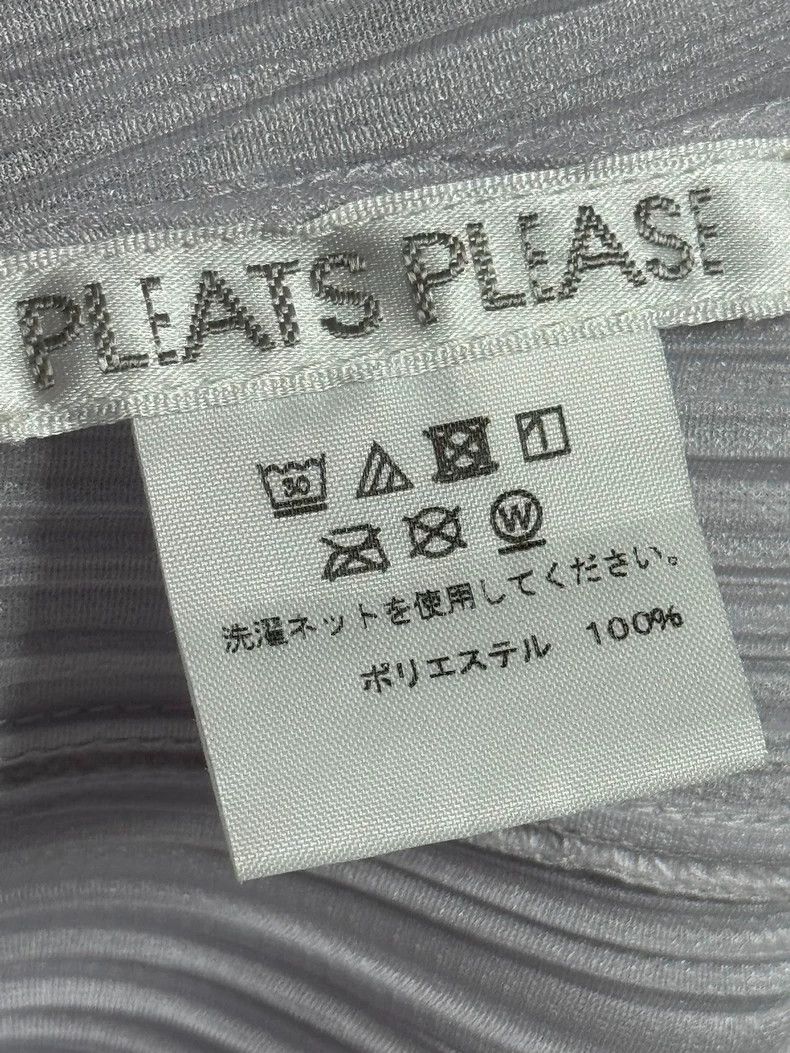 Issey Miyake Issey Miyake size:3 A light grey single-sided slit dress w Size S / US 4 / IT 40 - 4 Thumbnail