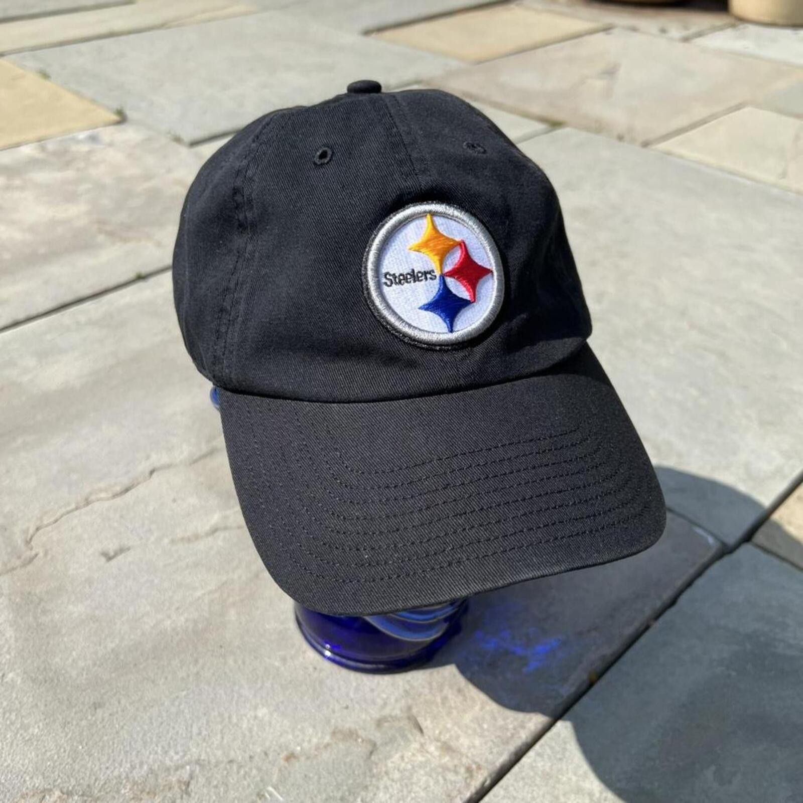 47 NFL Pittsburgh Steelers 47 Brand Dad Hat Black Size ONE SIZE - 1 Thumbnail