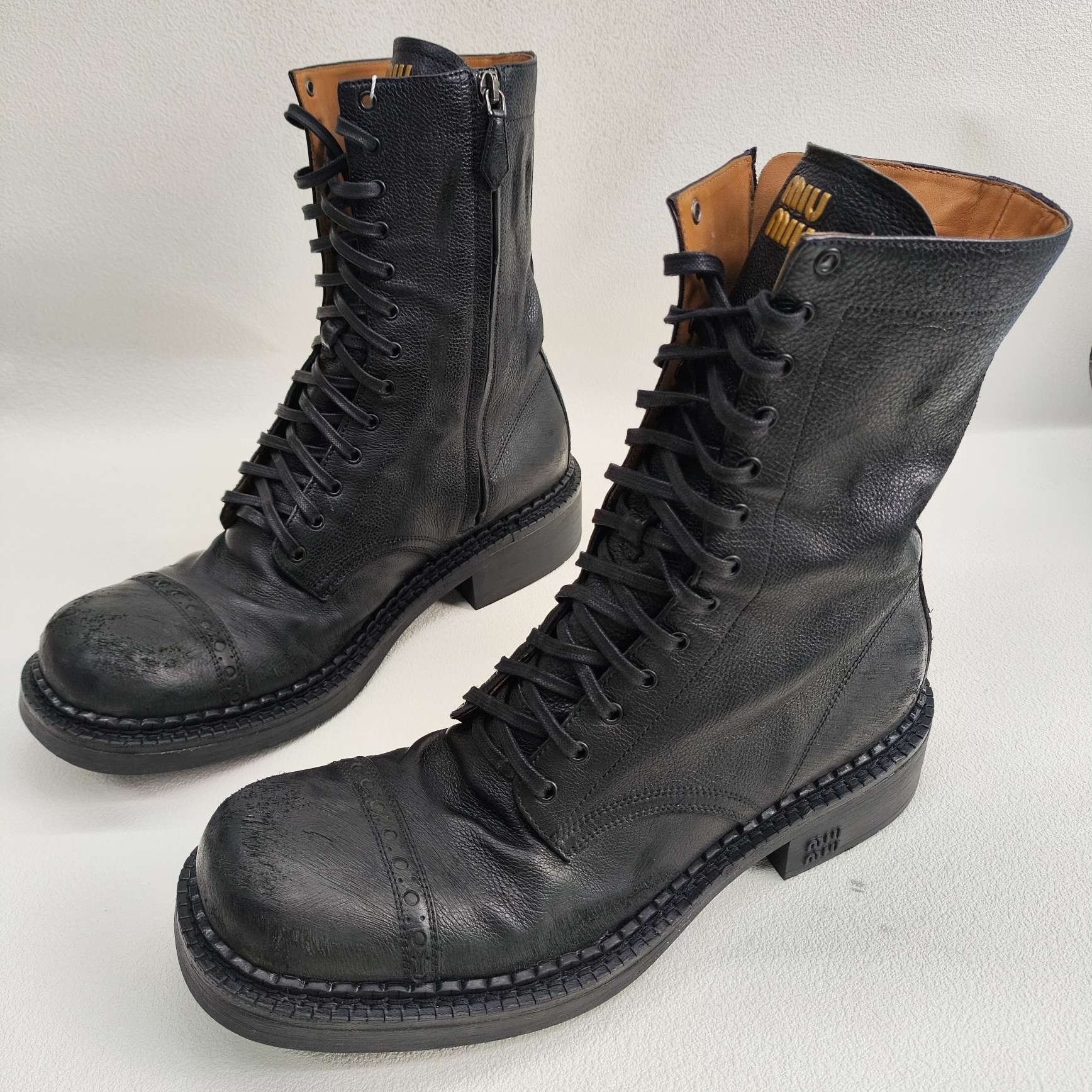 Chanel Chanel Leather Black Boots 8 Men Size US 8 / EU 41 - 1 Thumbnail