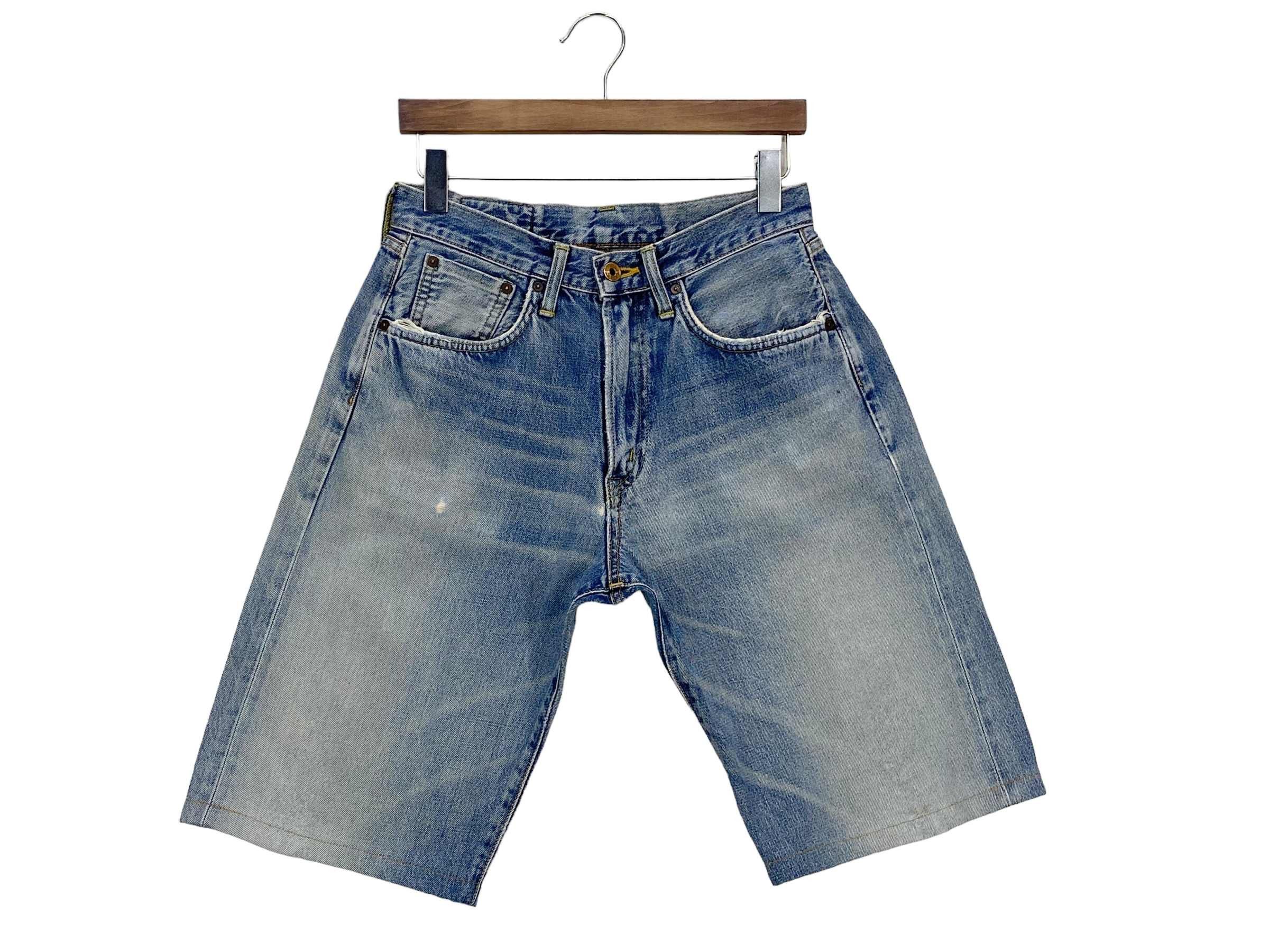 Edwin × Vintage Edwin Selvedge Short Denim Japanese Pants Japan Made Size US 28 / EU 44 - 2 Thumbnail