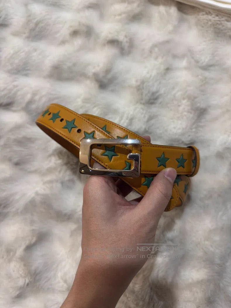 Gucci Guicci Star Men's Belt Size ONE SIZE - 1 Thumbnail