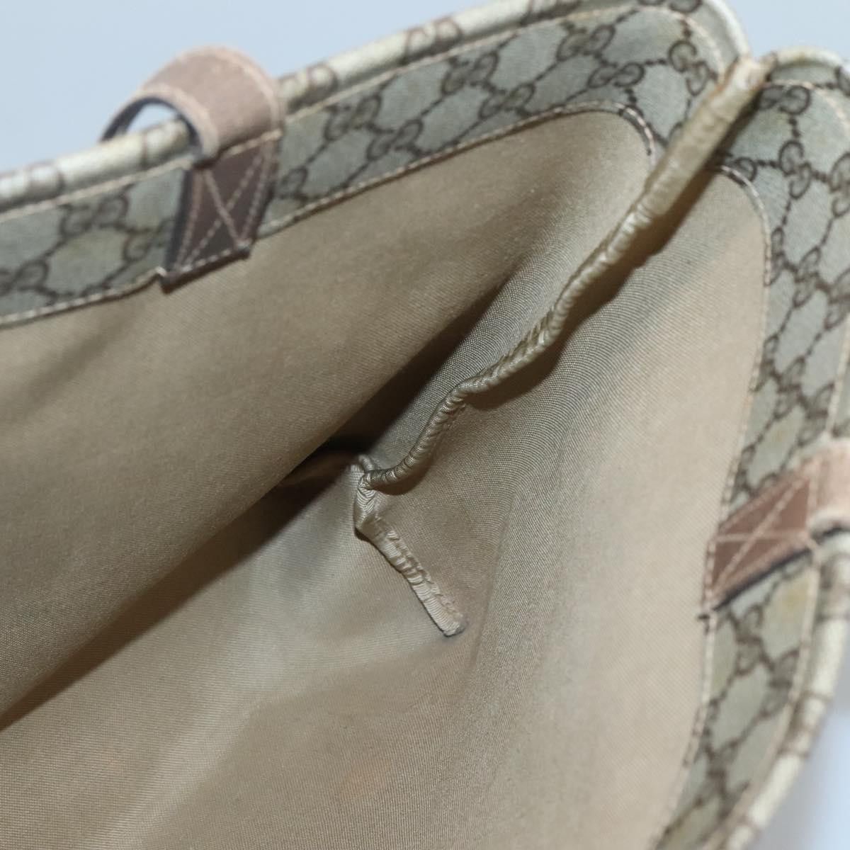 Gucci GUCCI GG Supreme Tote Bag Pvc Beige 41 02 109 Size ONE SIZE - 16 Thumbnail