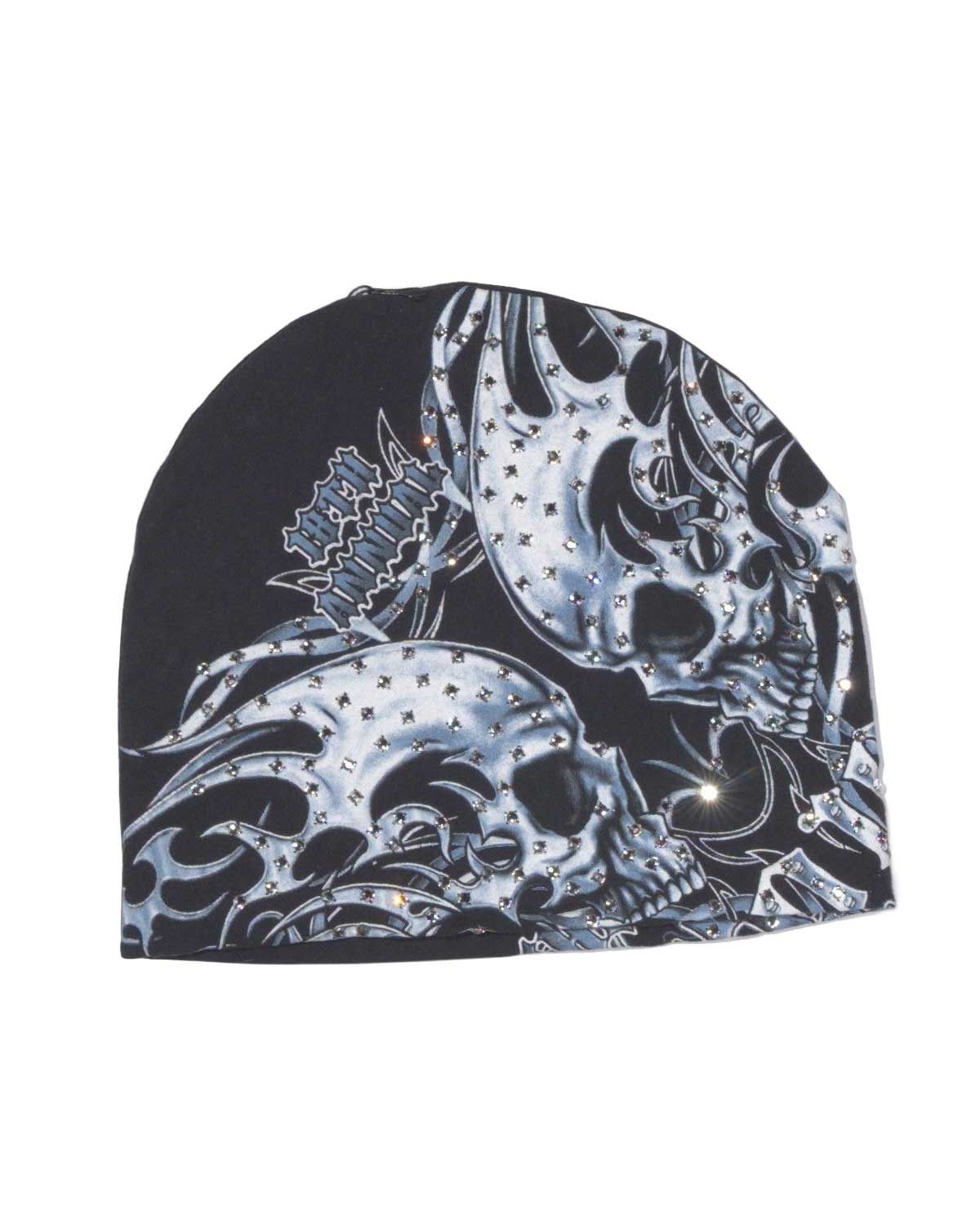 Hugo Boss Bossi Vintage Rhinestone Beanie Black Size ONE SIZE - 1 Thumbnail
