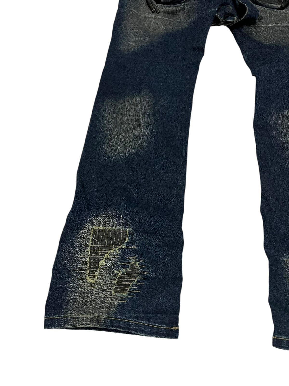 If Six Was Nine 🔥Very Rare PPFM Like If Six Was Nine Style Patchwork Jean Size US 33 - 11 Thumbnail