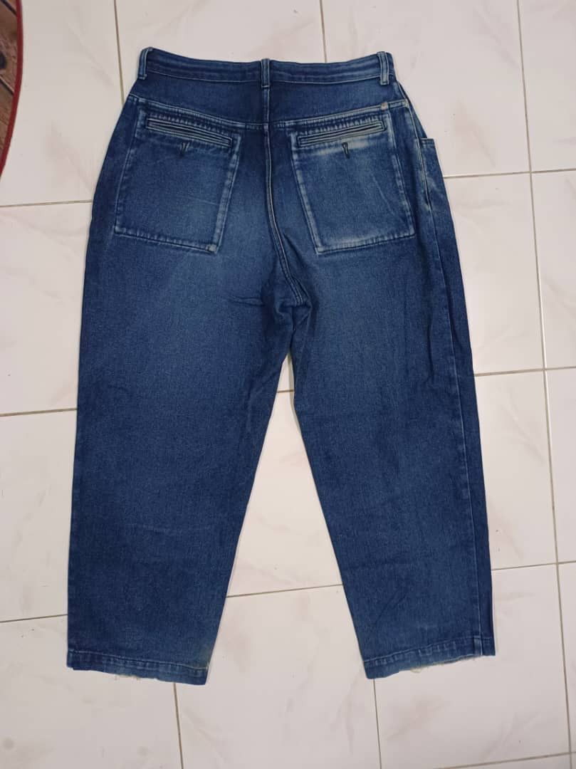 Designer × Japanese Brand × Yohji Yamamoto Niko And Baggy Casual Denim Jeans Yohji Yamamoto style Size US 32 / EU 48 - 2 Thumbnail