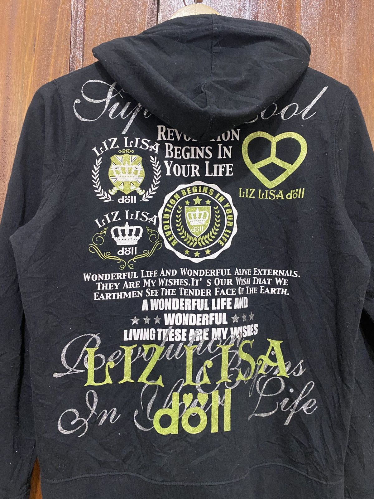 If Six Was Nine Lislizadoll japanese cute y2k kawai vkei hoodie poem Size US M / EU 48-50 / 2 - 4 Thumbnail