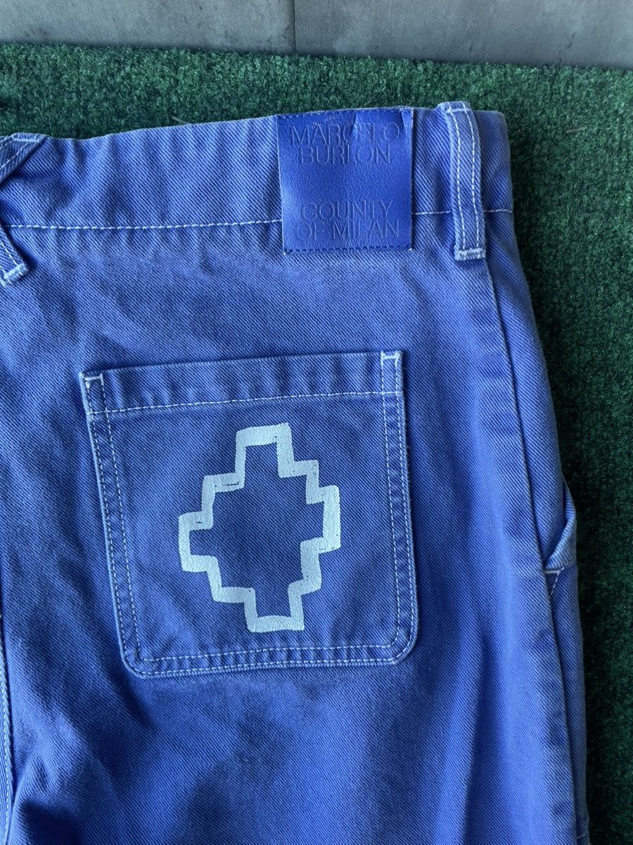 Marcelo Burlon USED MARCELO BURLON TEMPERA CROSS STRAIGHT PANT SIZE 50 Size US 32 / EU 48 - 18 Thumbnail