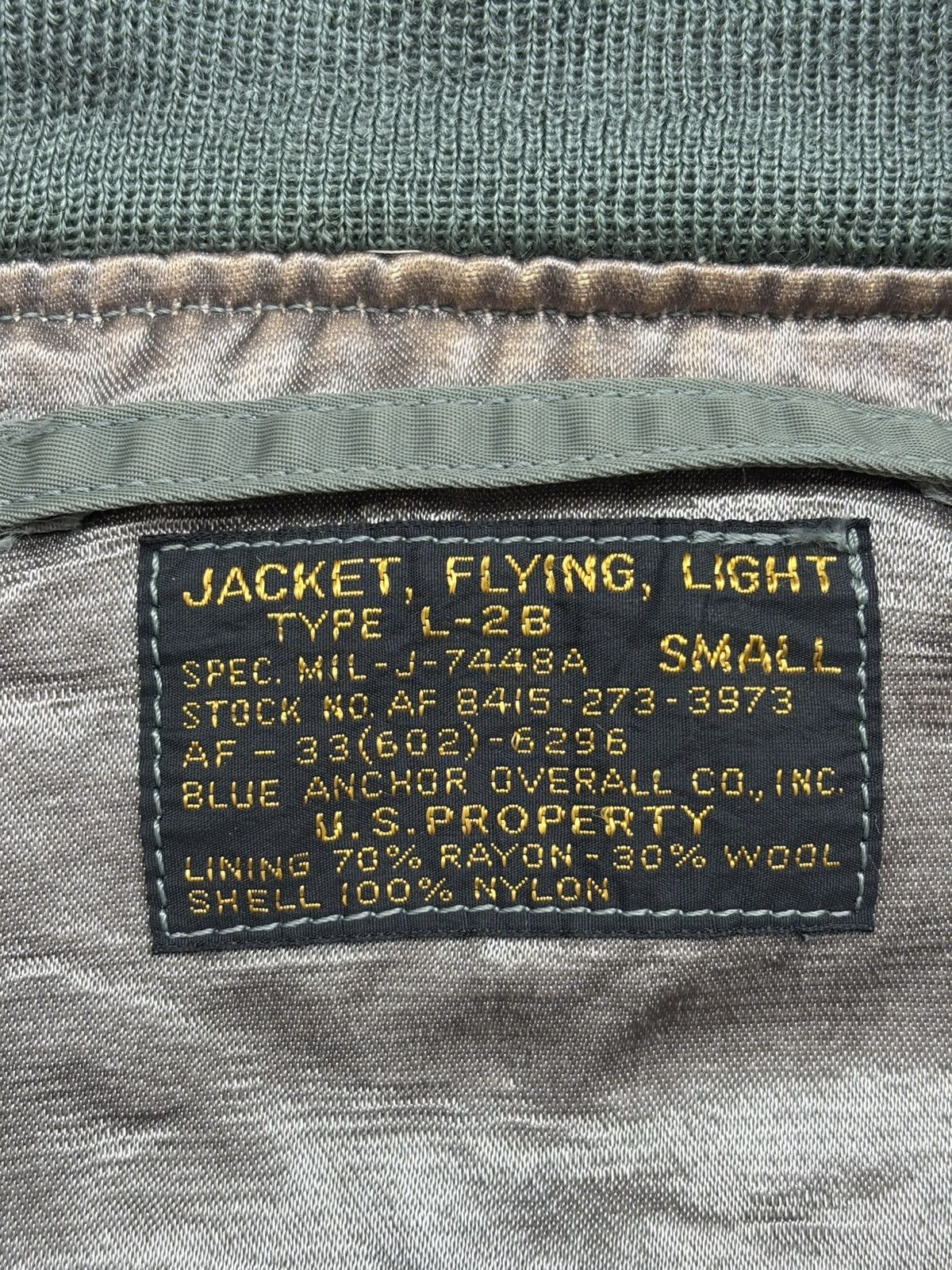 The Real McCoy's 1950s Blue Anchor Type L-2B by The Real Mccoys Bomber Jacket Size US S / EU 44-46 / 1 - 15 Thumbnail
