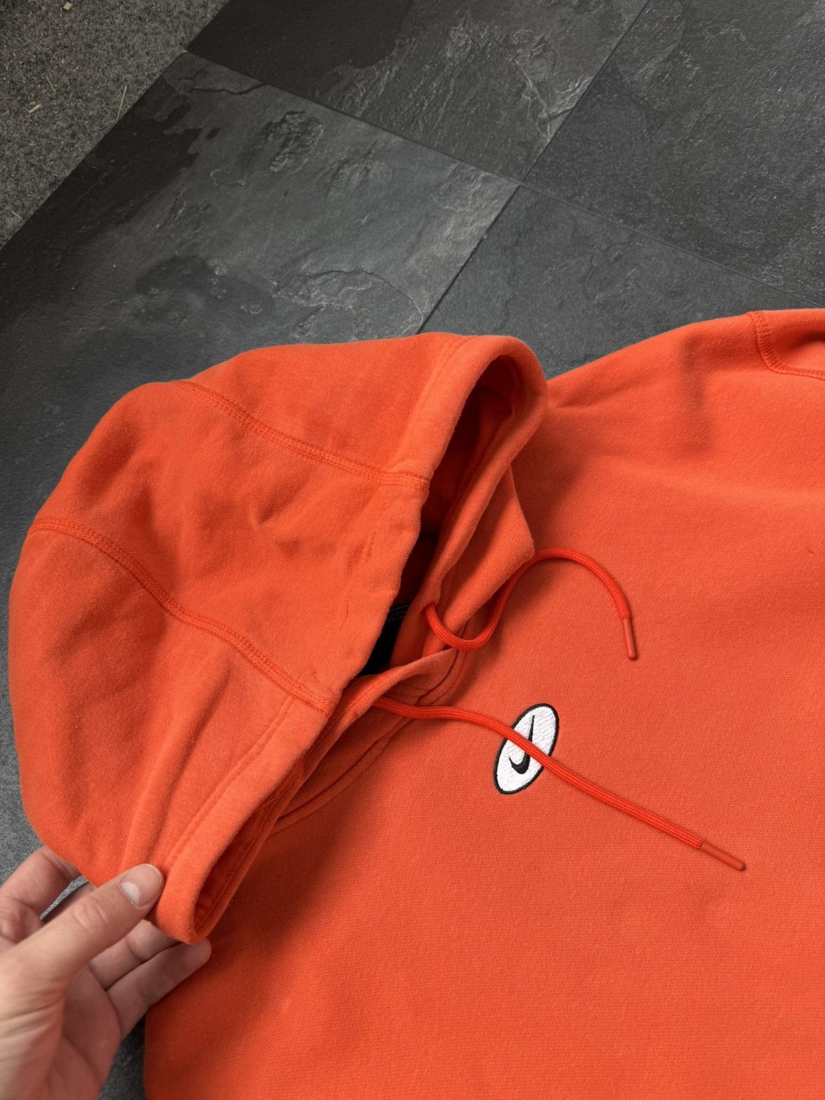 Nike × Vintage Vintage Nike big logo swoosh hoodie Size US XS / EU 42 / 0 - 2 Thumbnail