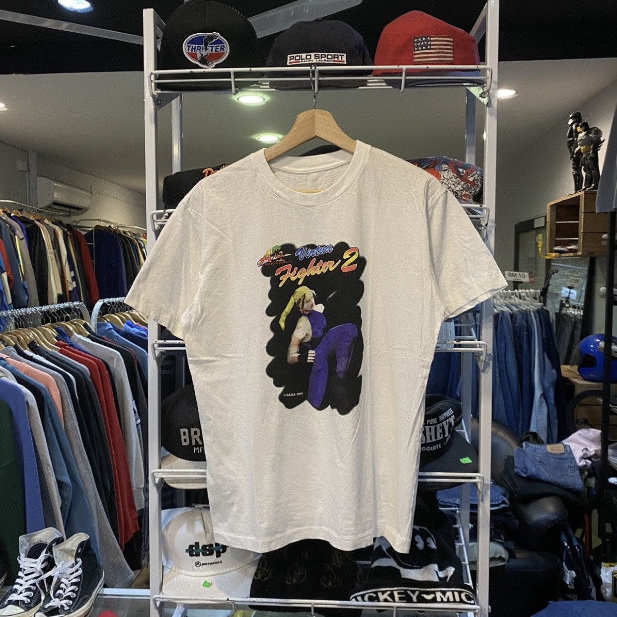 Nintendo Vintage 1994’ Virtua Fighter 2 Sarah Bryant Character Tshirt Size US M / EU 48-50 / 2 - 1 Thumbnail