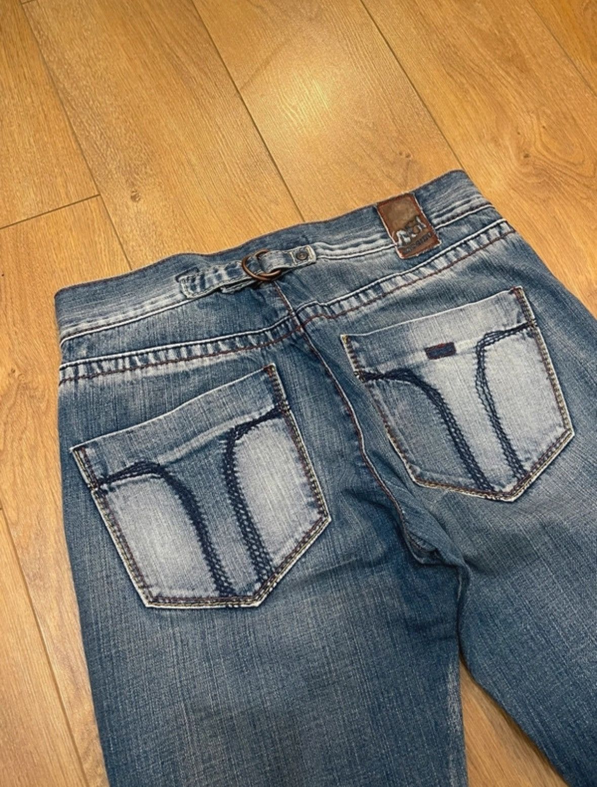 Vintage Miss Sixty 60 retro vintage hiphop ballon denim Size US 28 / EU 44 - 3 Thumbnail