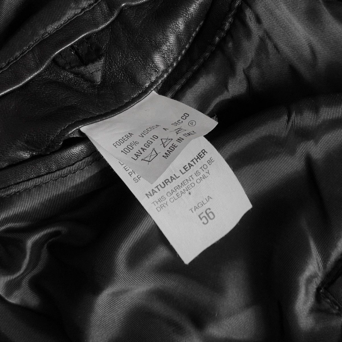 Pal Zileri 🧿nappa leather 3-buttons overcoat black Size US L / EU 52-54 / 3 - 5 Thumbnail